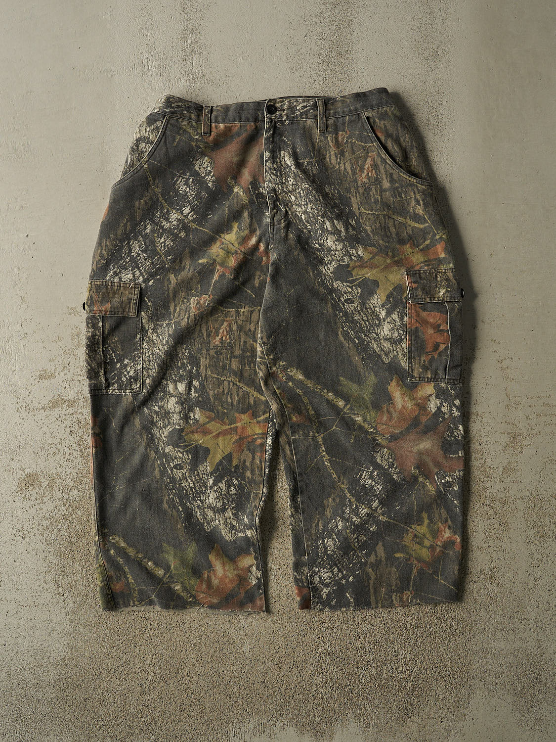 Vintage 90s Camo Mossy Oak Cargo 3/4 Pant (34x24)