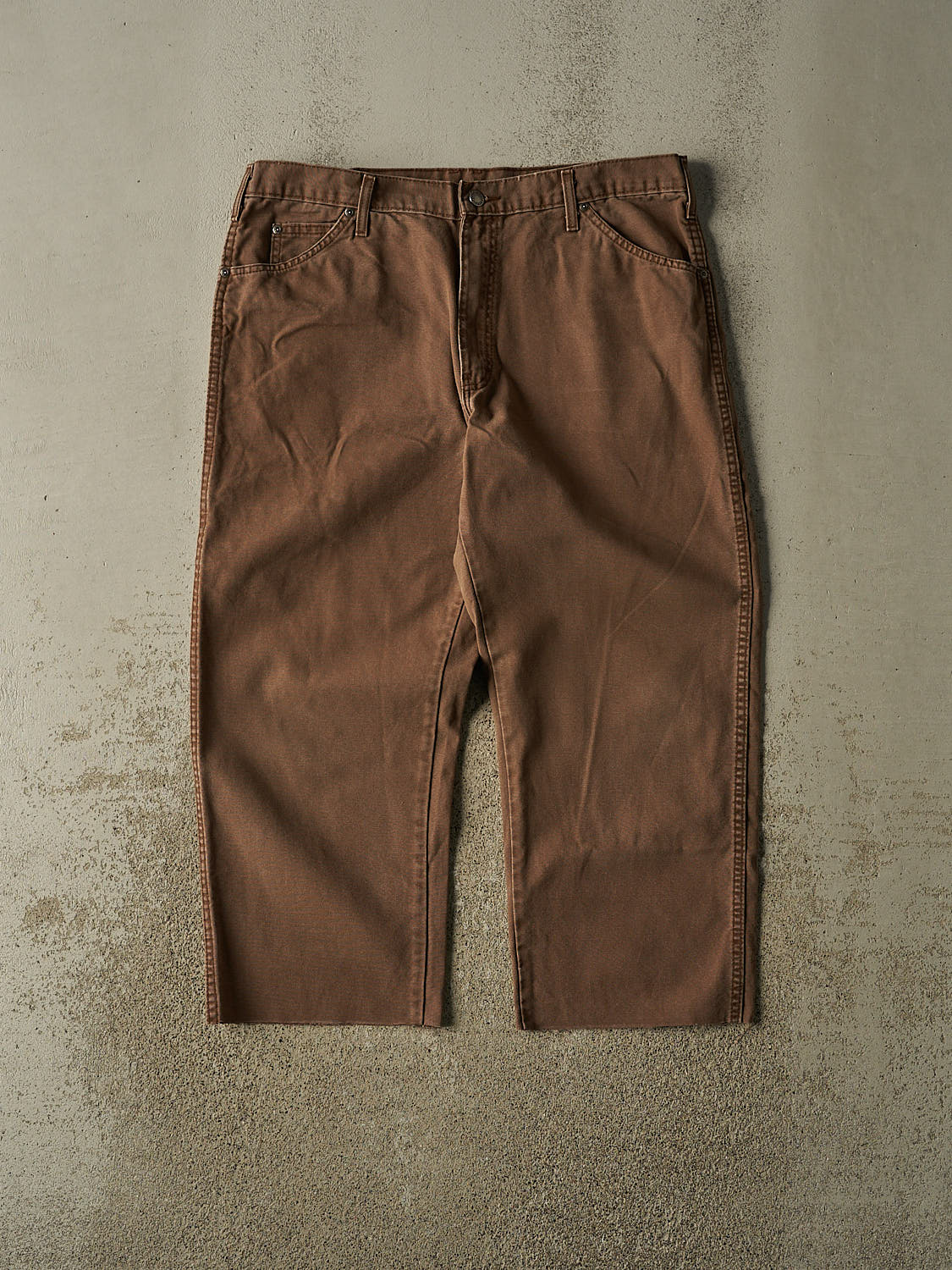 Vintage Y2K Brown Dickies Work 3/4 Pant (36x24)