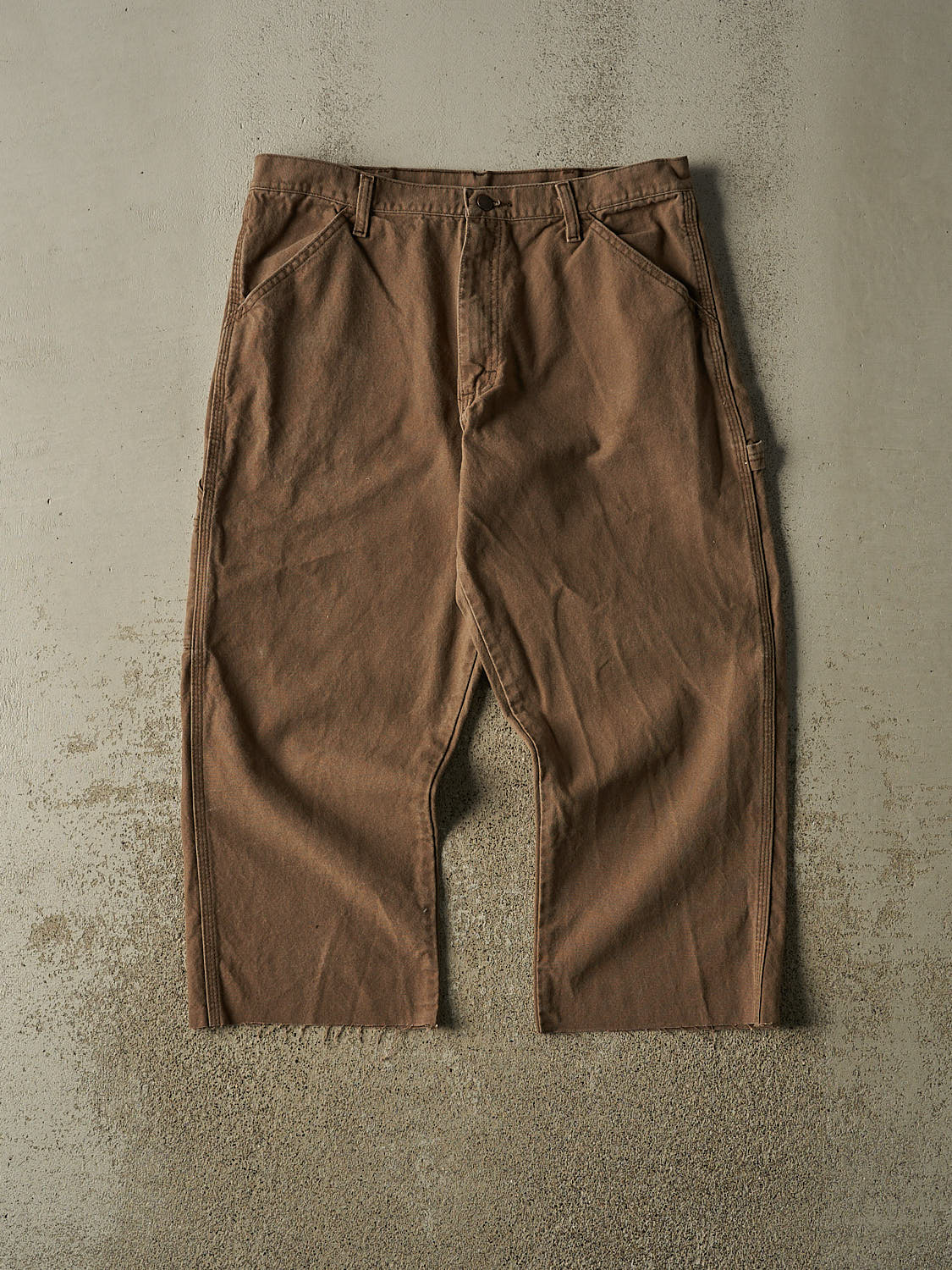 Vintage 90s Brown Rustler Carpenter 3/4 Pant (34x24)