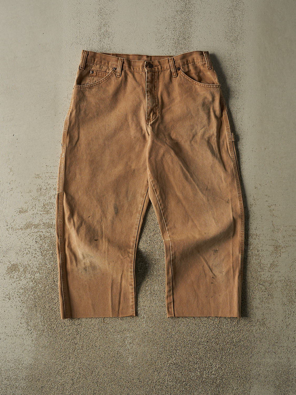 Vintage 90s Beige Dickies Carpenter 3/4 Pant (33x24)