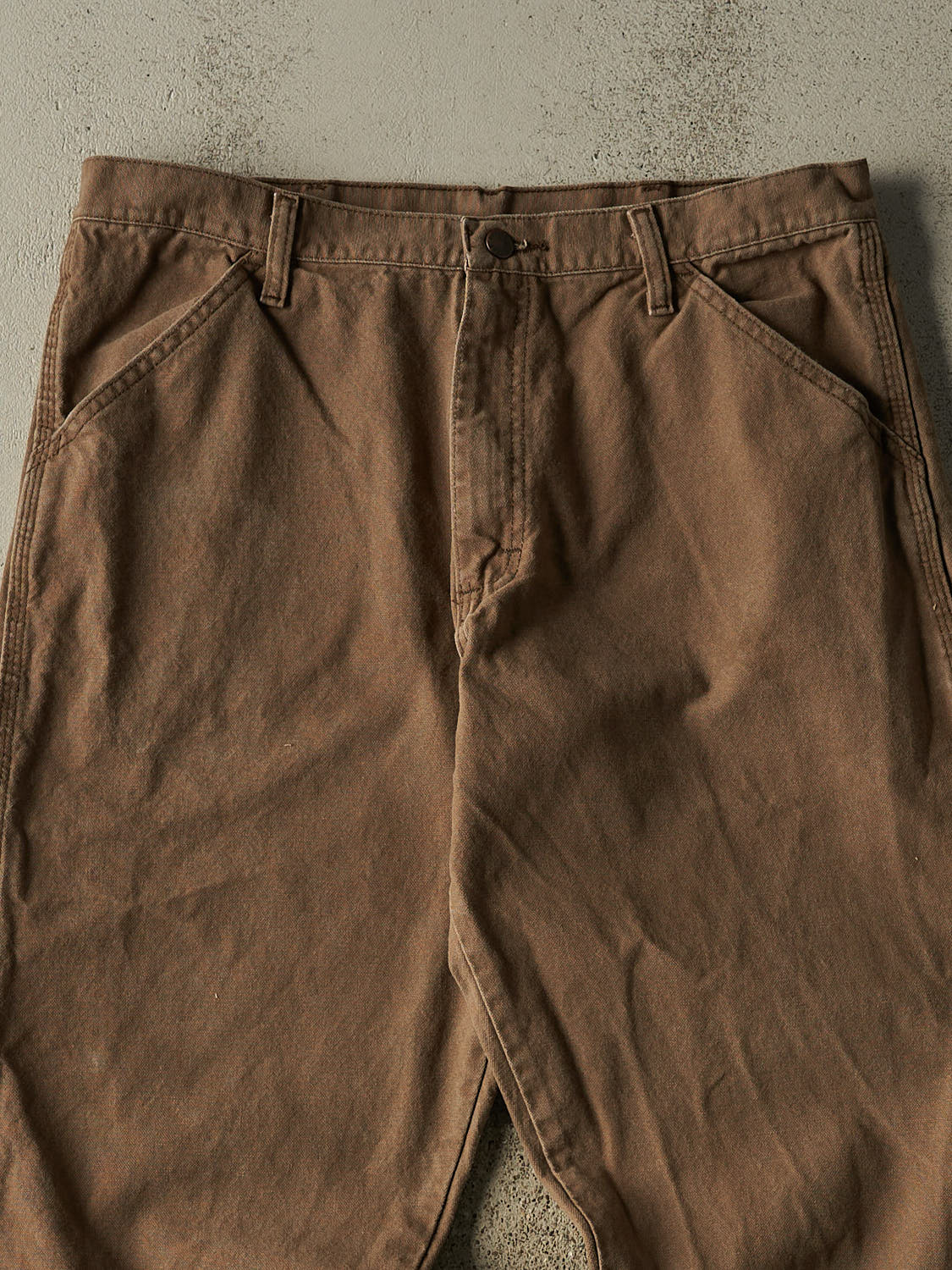 Vintage 90s Brown Rustler Carpenter 3/4 Pant (34x24)