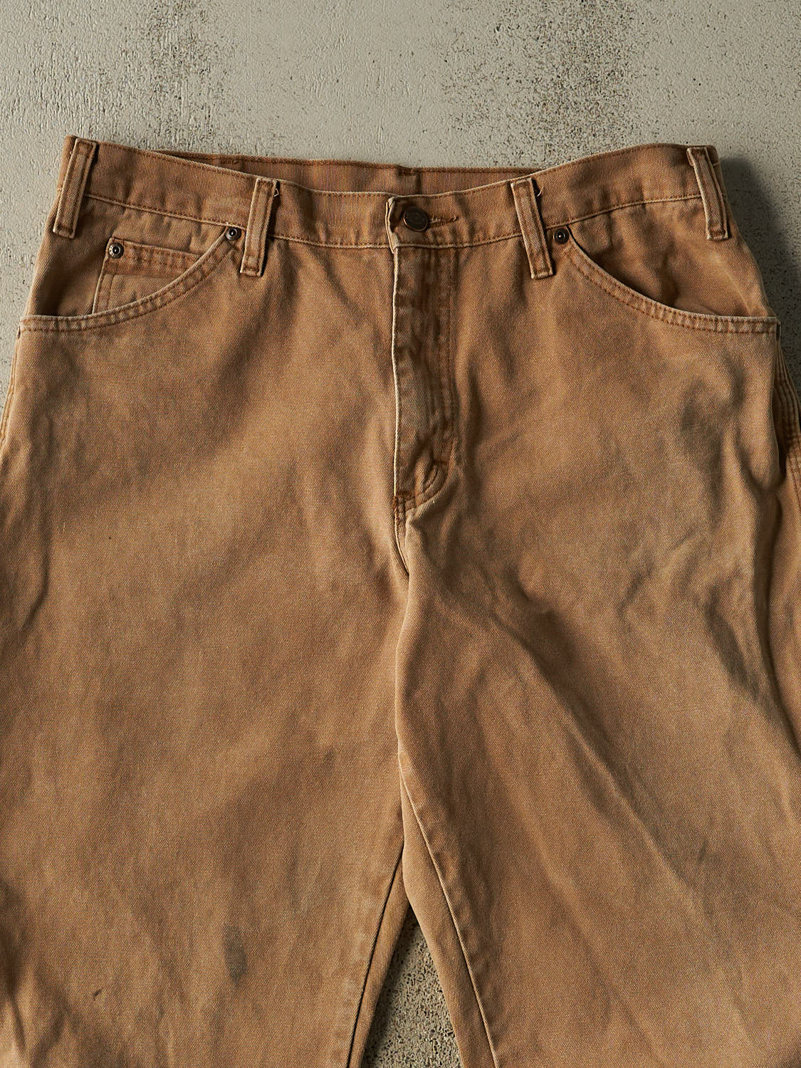 Vintage 90s Beige Dickies Carpenter 3/4 Pant (33x24)