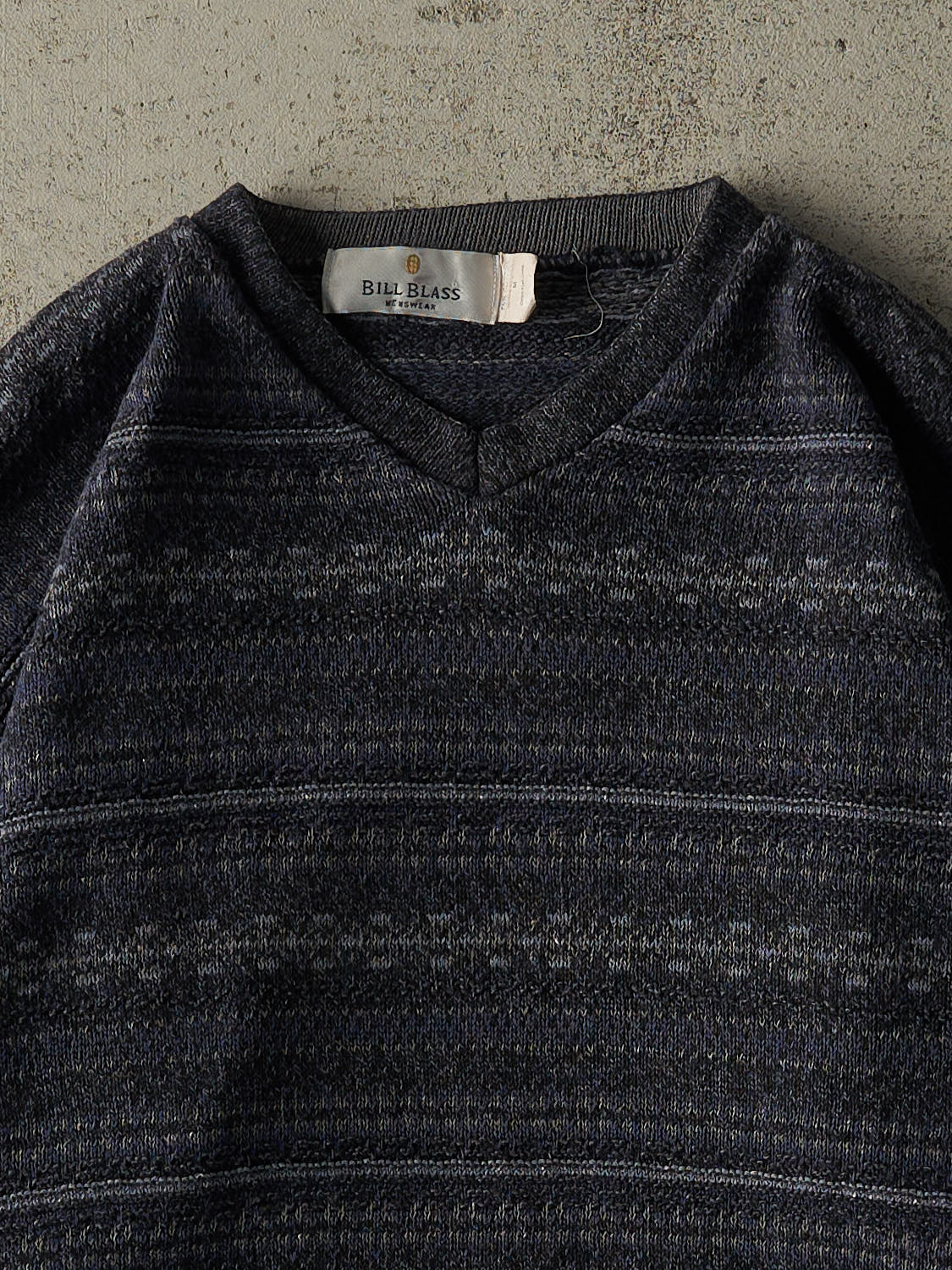 Vintage 90s Navy Blue Bill Blass Knit (S)