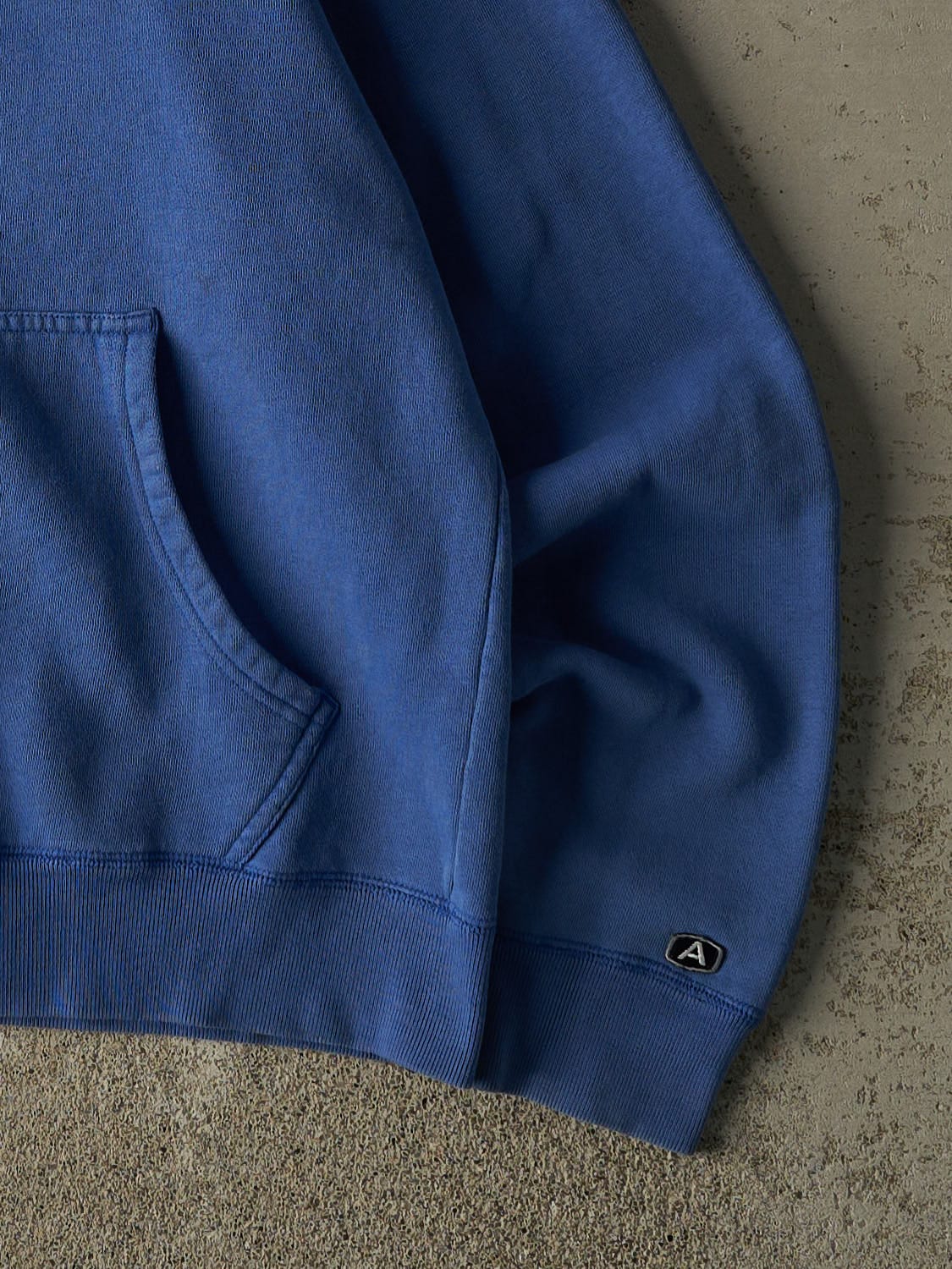 Vintage 90s Blue Abercrombie Zip Up Hoodie (S/M)