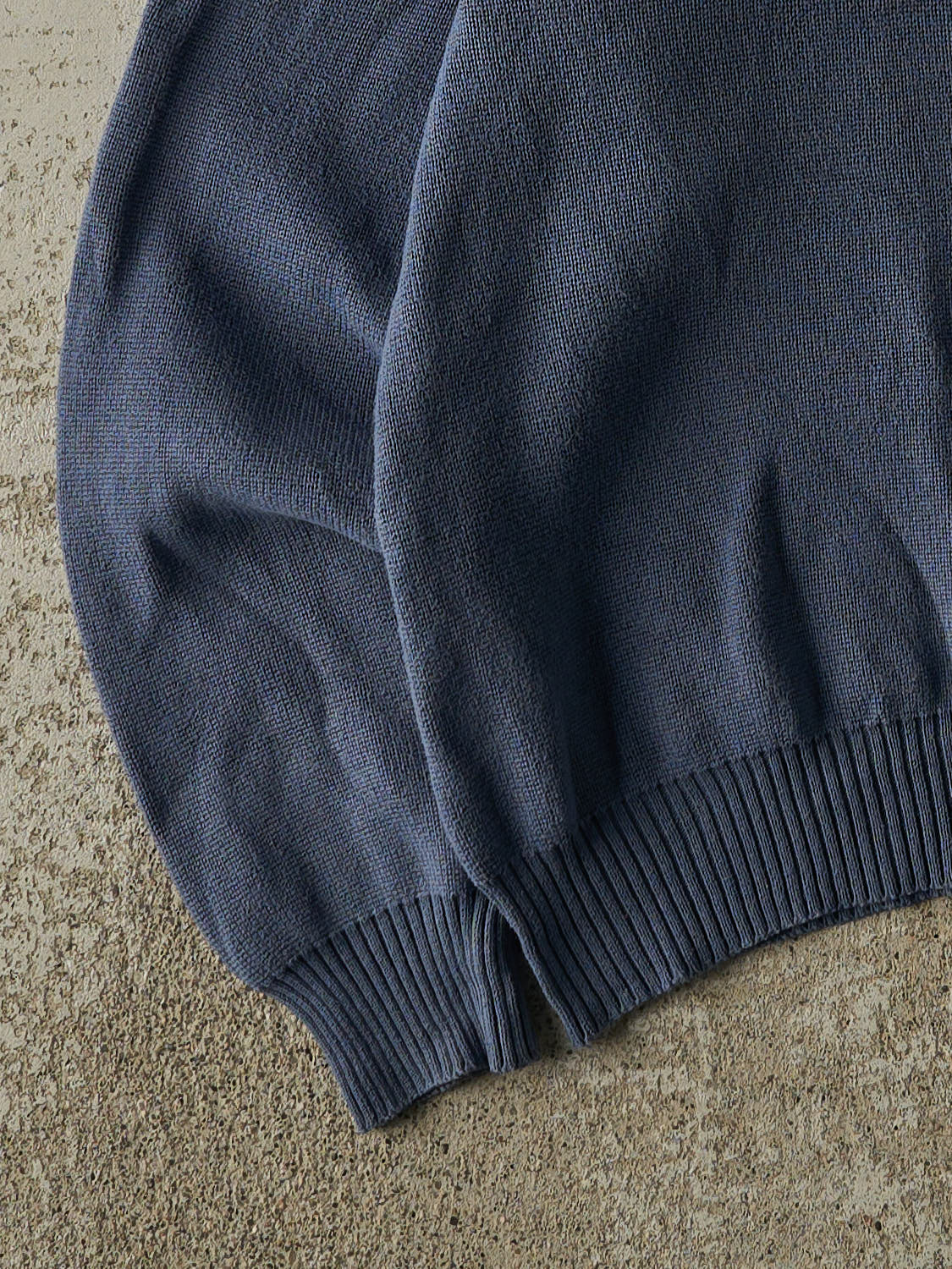 Vintage Y2K Slate Blue Old Navy Striped Knit (S/M)