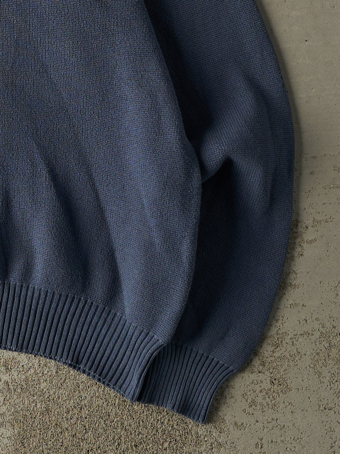 Vintage Y2K Slate Blue Old Navy Striped Knit (S/M)