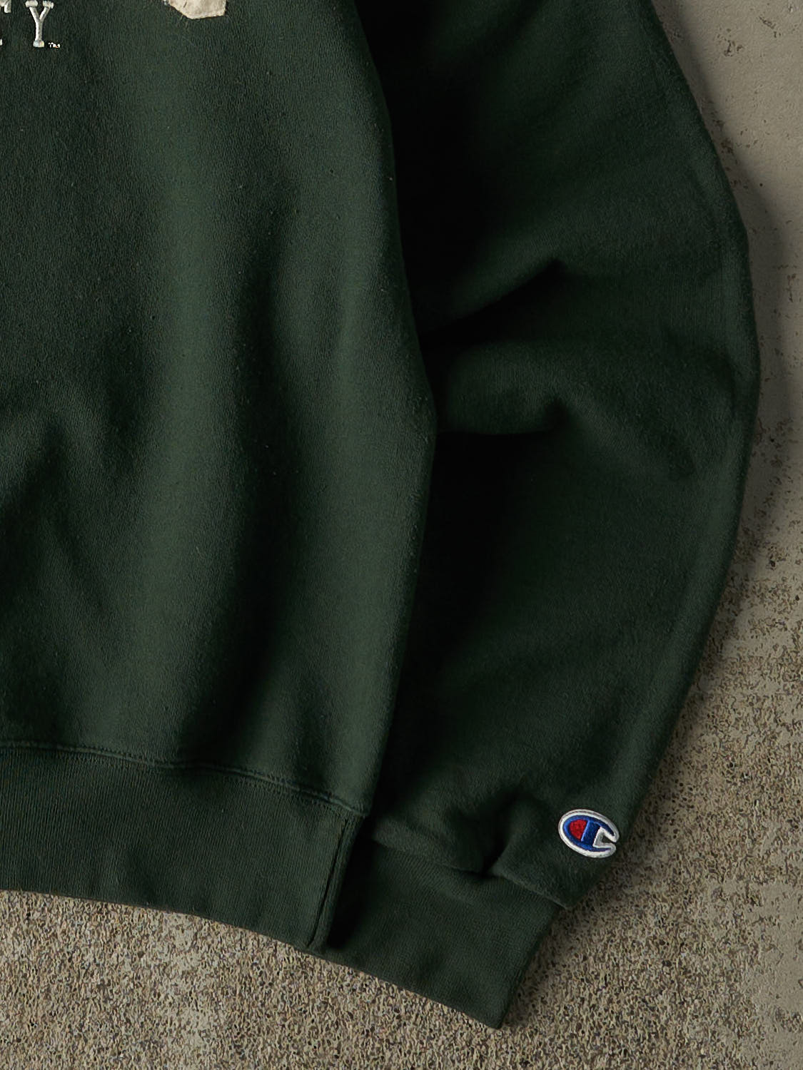 Vintage Y2K Green Champion Ohio University Crewneck (XS/S)