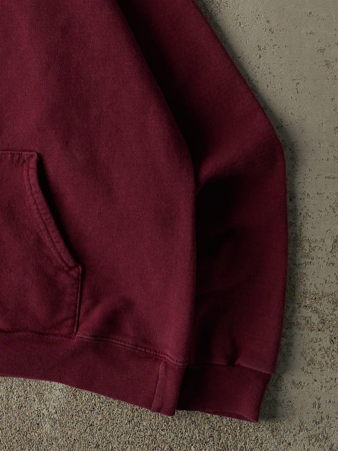 Vintage Y2K Burgundy Harvard University Hoodie (XS)