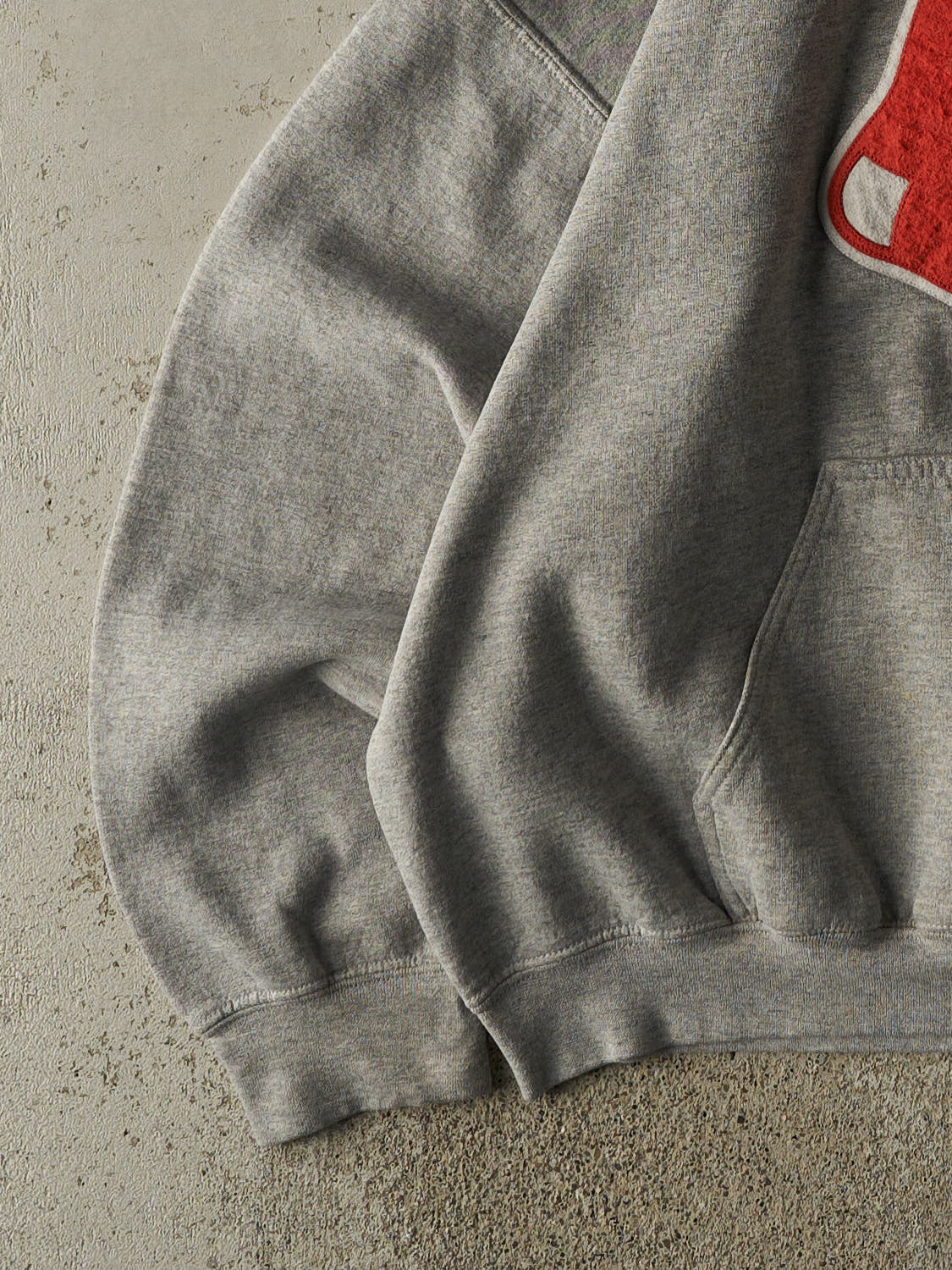 Vintage 90s Grey Boston Red Sox Embroidered Hoodie (L/XL)