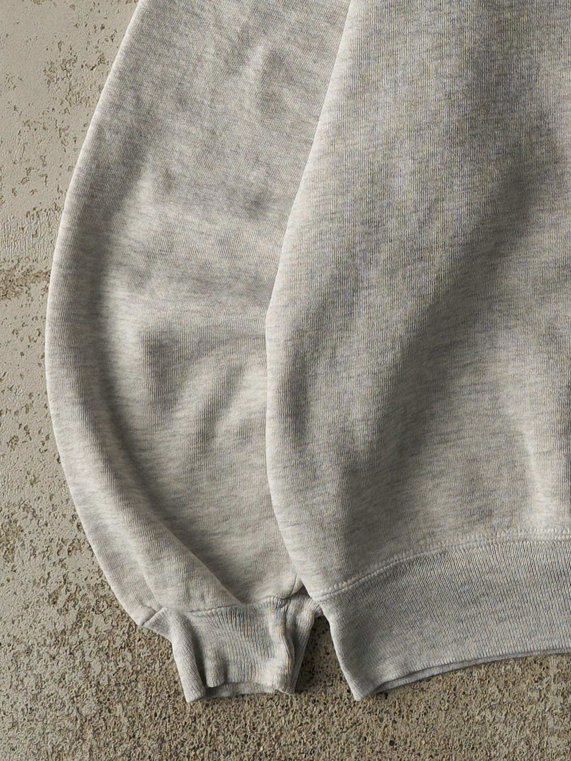 Vintage 90s Heather Grey Russell Athletic Blank Crewneck (L)