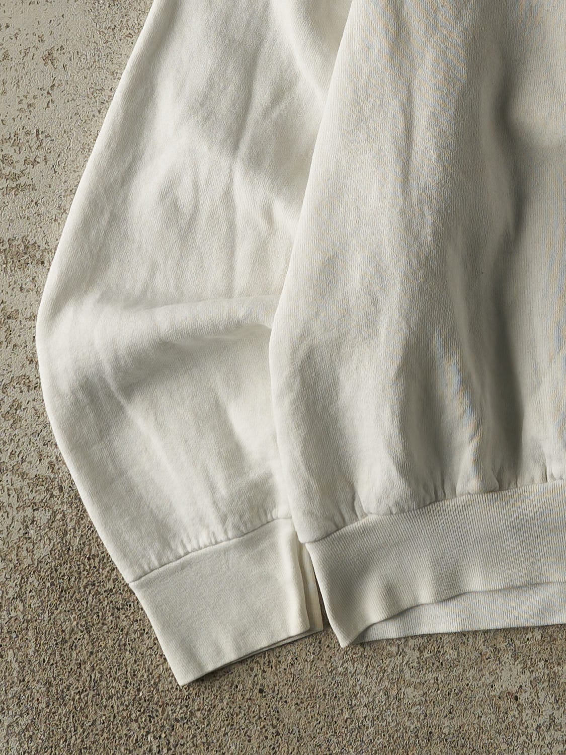 Vintage 80s White McDonalds Embroidered Crewneck (S/M)