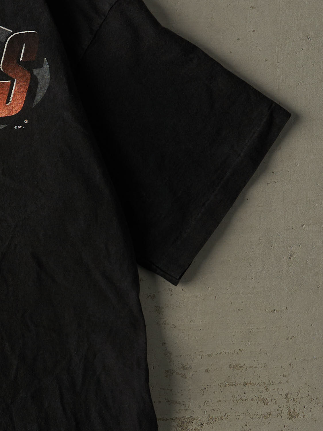 Vintage 90s Black Philadelphia Flyers Single Stitch Tee (XL/XXL)