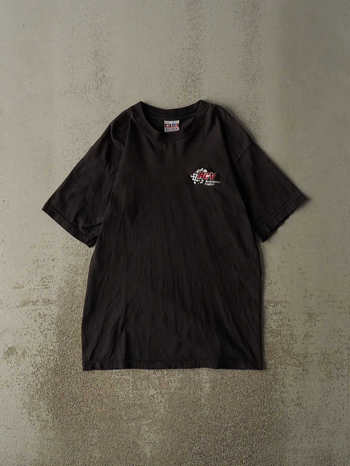 Vintage 90s Black RCV Performance Parts Embroidered Tee (M/L)
