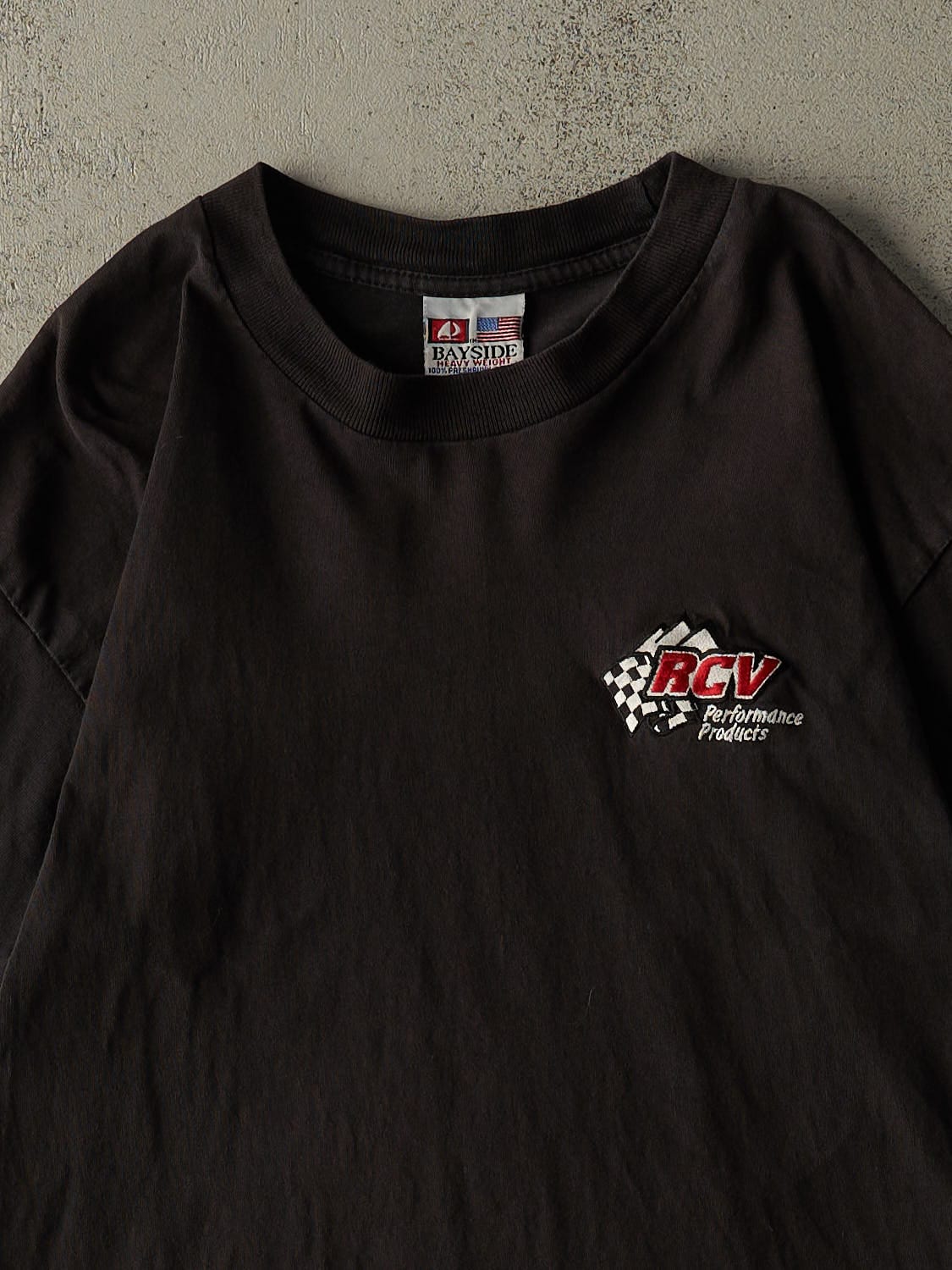 Vintage 90s Black RCV Performance Parts Embroidered Tee (M/L)