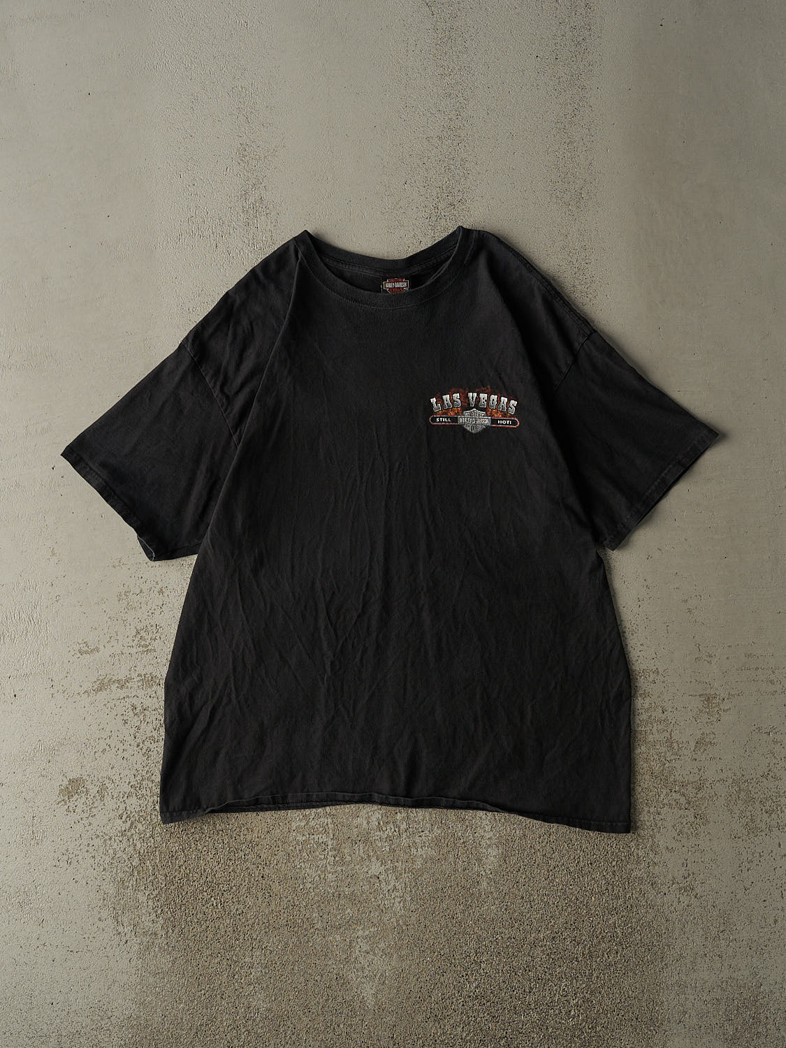 Vintage 03' Black Harley Davidson Las Vegas Tee (XL/XXL)