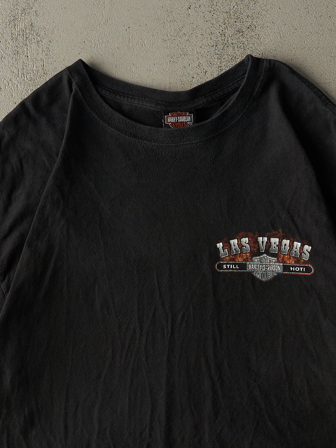 Vintage 03' Black Harley Davidson Las Vegas Tee (XL/XXL)