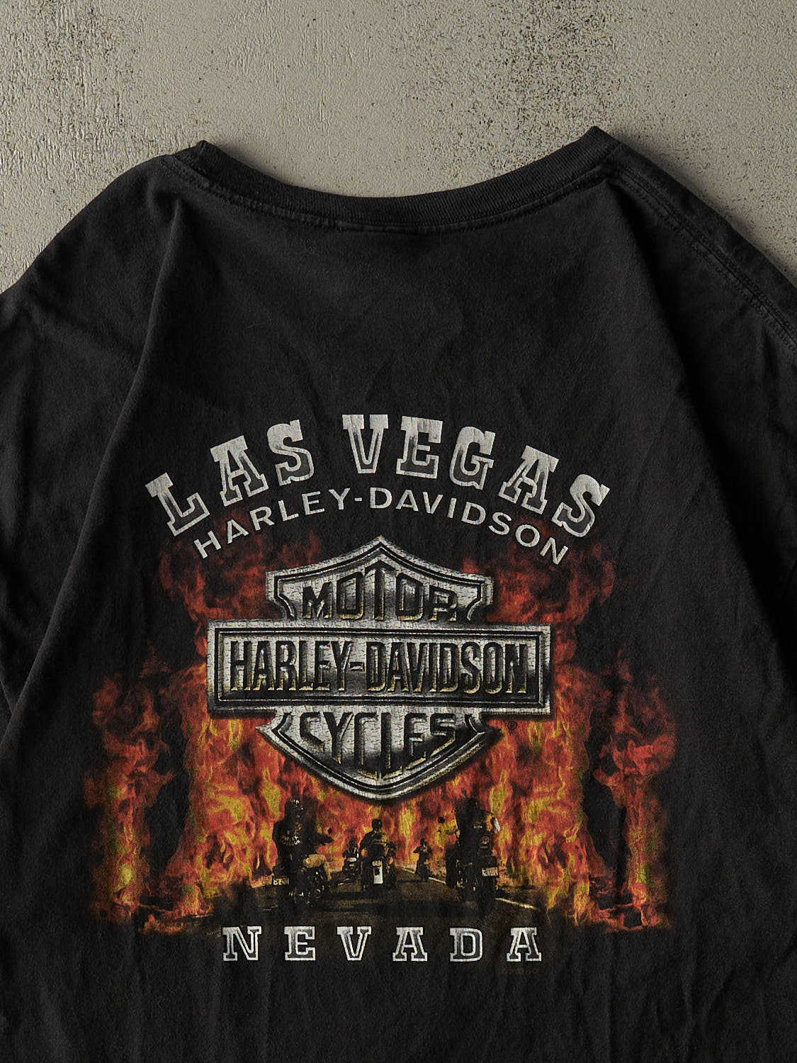 Vintage 03' Black Harley Davidson Las Vegas Tee (XL/XXL)
