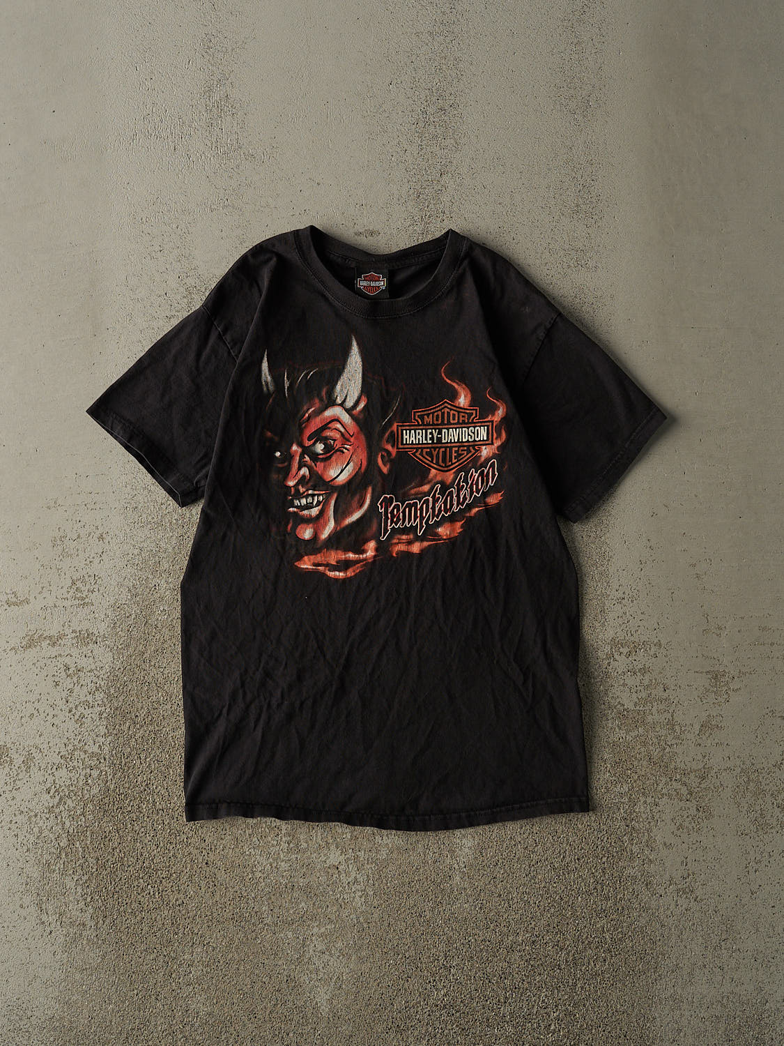 Vintage 12' Black Harley Davidson Winnipeg Tee (XS/S)