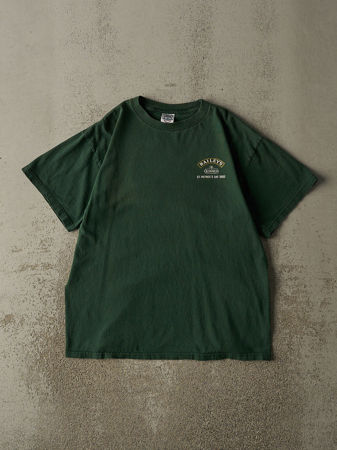 Vintage 02' Green Bailey's Guiness St. Patricks Day Tee (L)