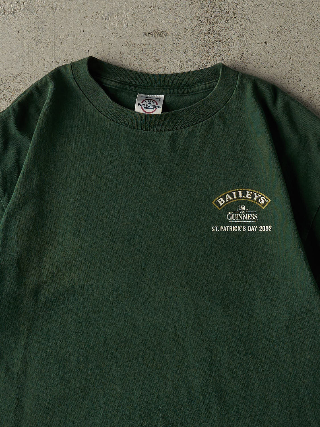 Vintage 02' Green Bailey's Guiness St. Patricks Day Tee (L)