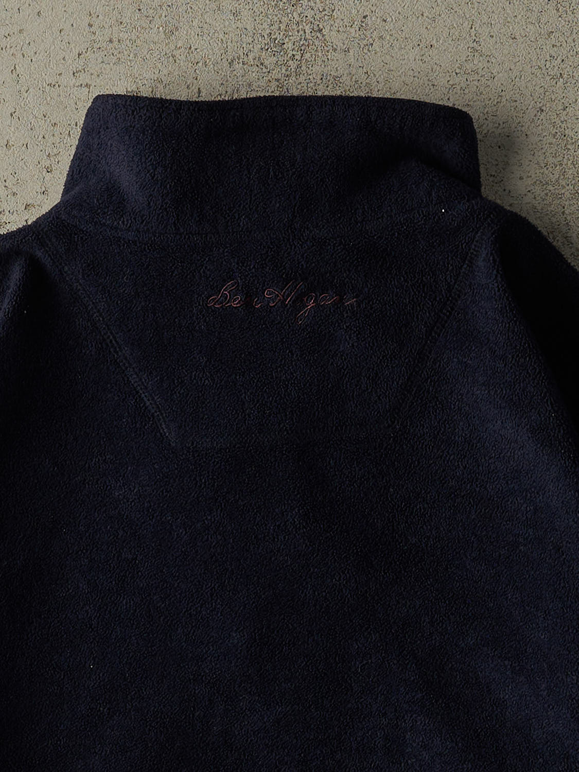 Vintage 90s Navy Blue Ben Hogan Quarter Zip Fleece (L/XL)
