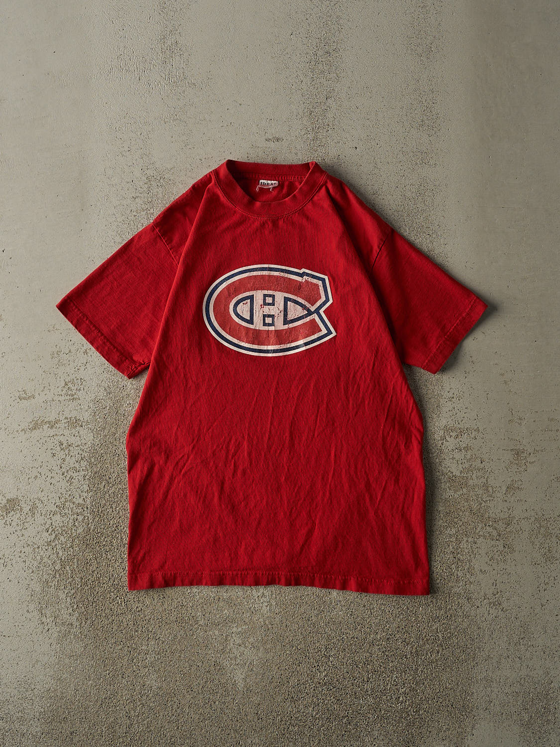 Vintage Y2K Red Montreal Canadiens #13 Mike Cammalleri Tee (S/M)
