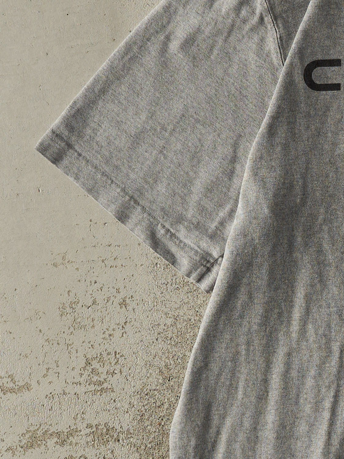 Vintage Y2K Grey Carhartt Logo Tee (L/XL)