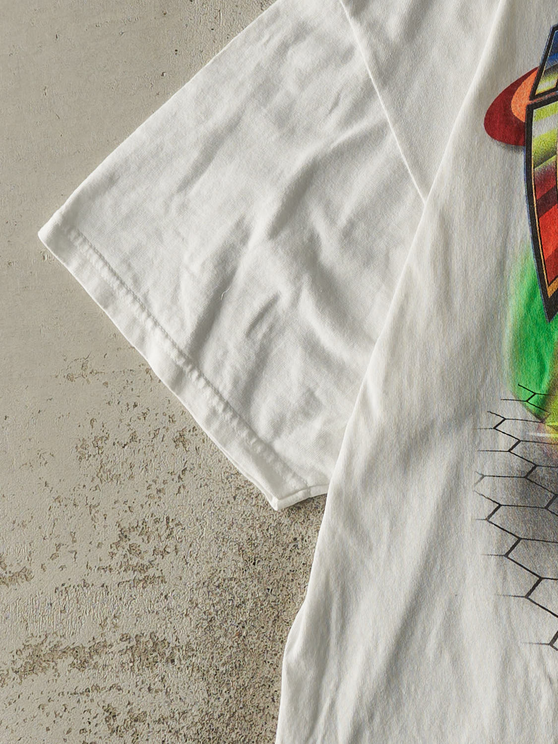 Vintage Y2K White Paul Menard Racing Tee (L/XL)