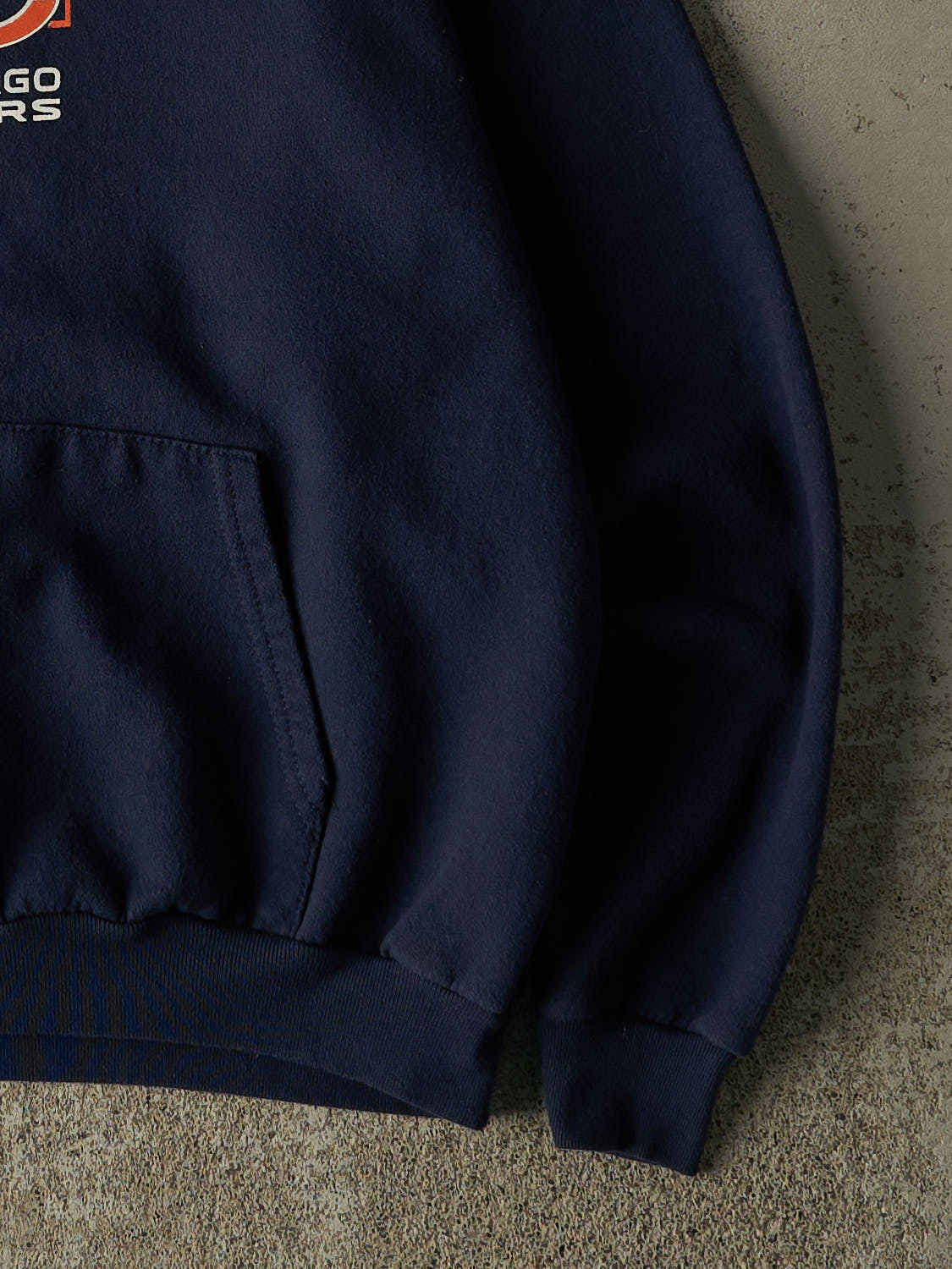 Vintage 07' Navy Blue Chicago Bears Superbowl XLI Hoodie (S/M)