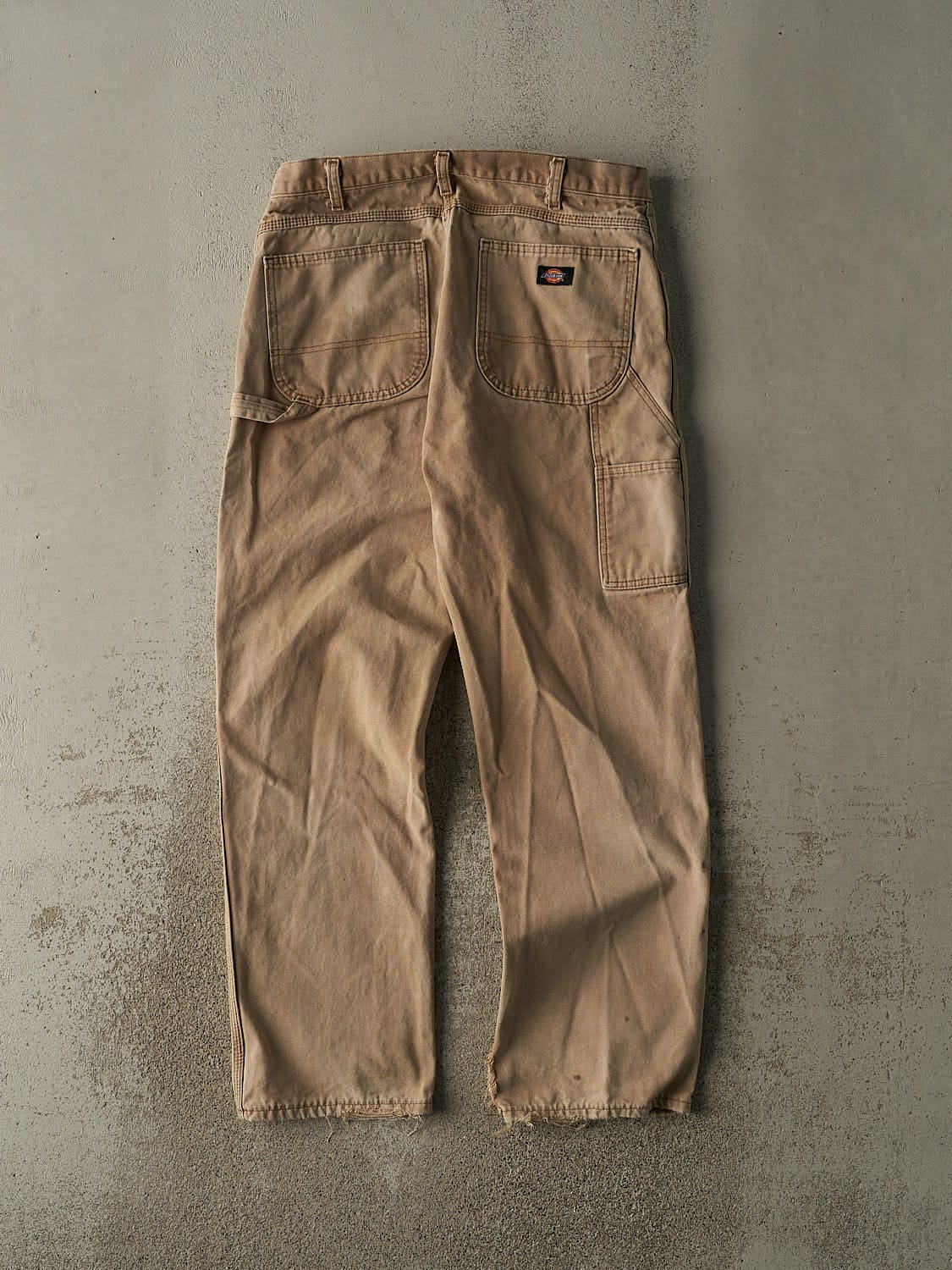 Vintage 90s Beige Dickies Carpenter Work Pants (33x32.5)