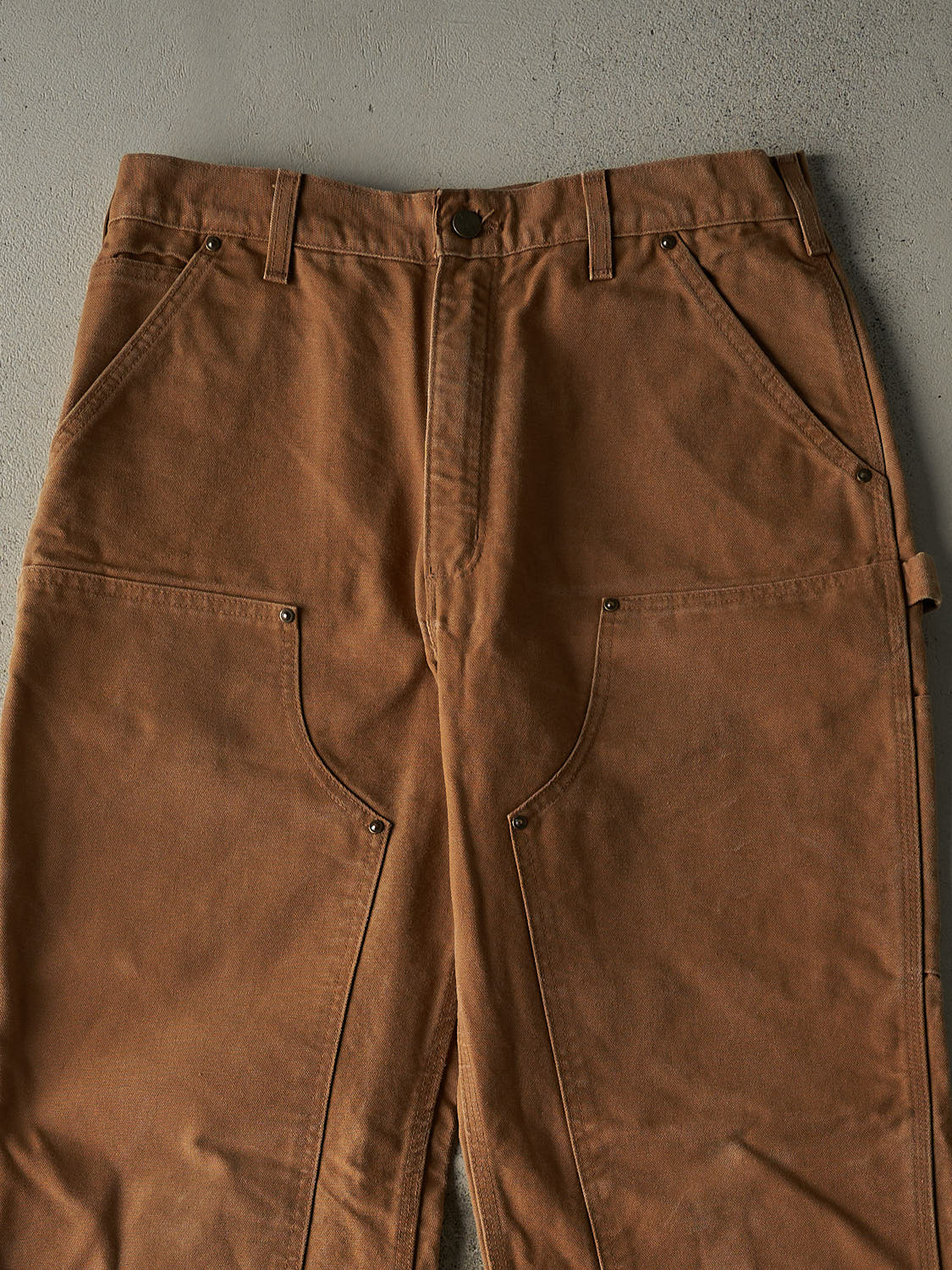Vintage Y2K Camel Carhartt Double Knee Carpenter Pants (33x34.5)
