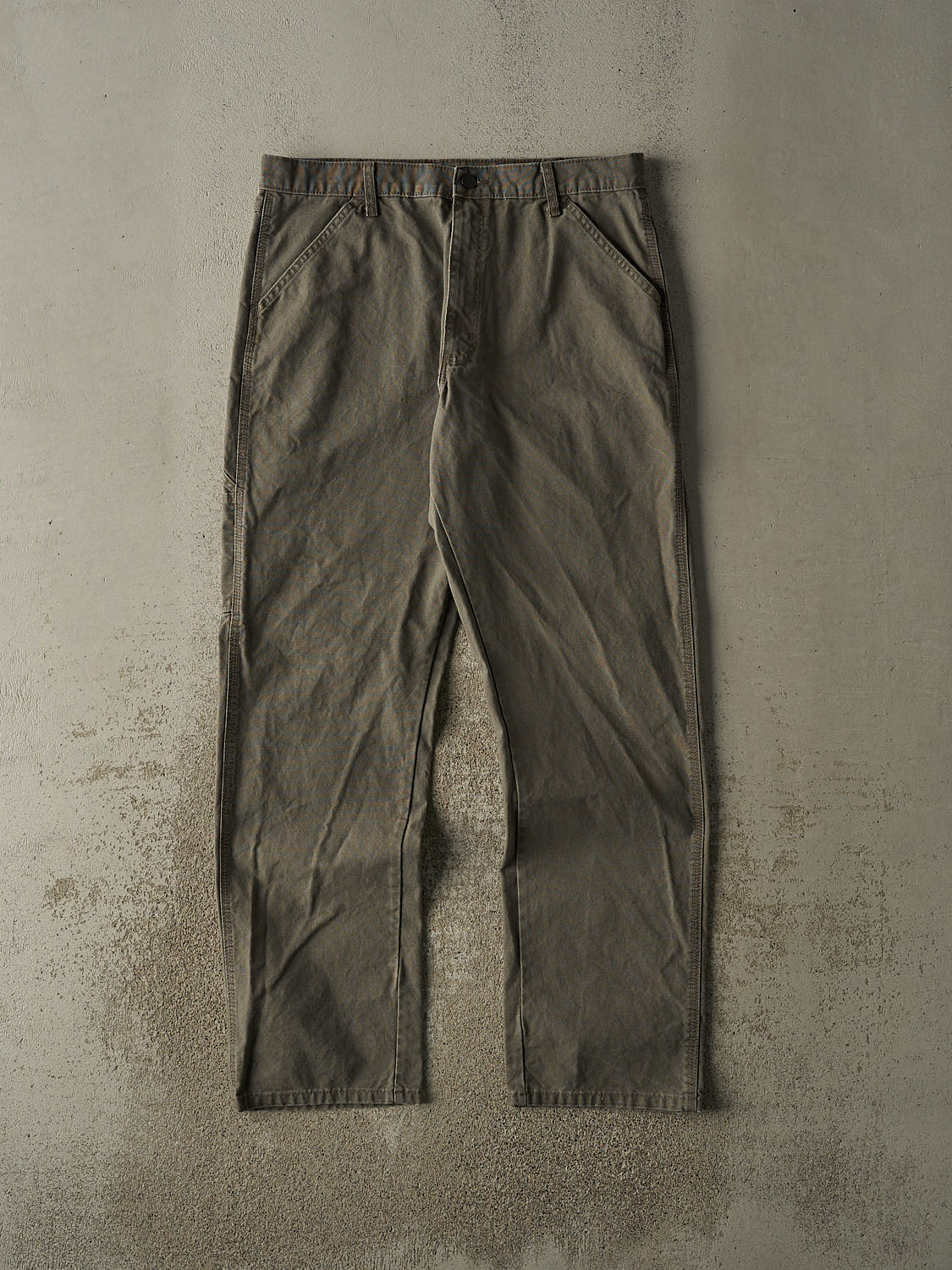 Vintage Y2K Green Rustler Carpenter Pants (35x33.5)