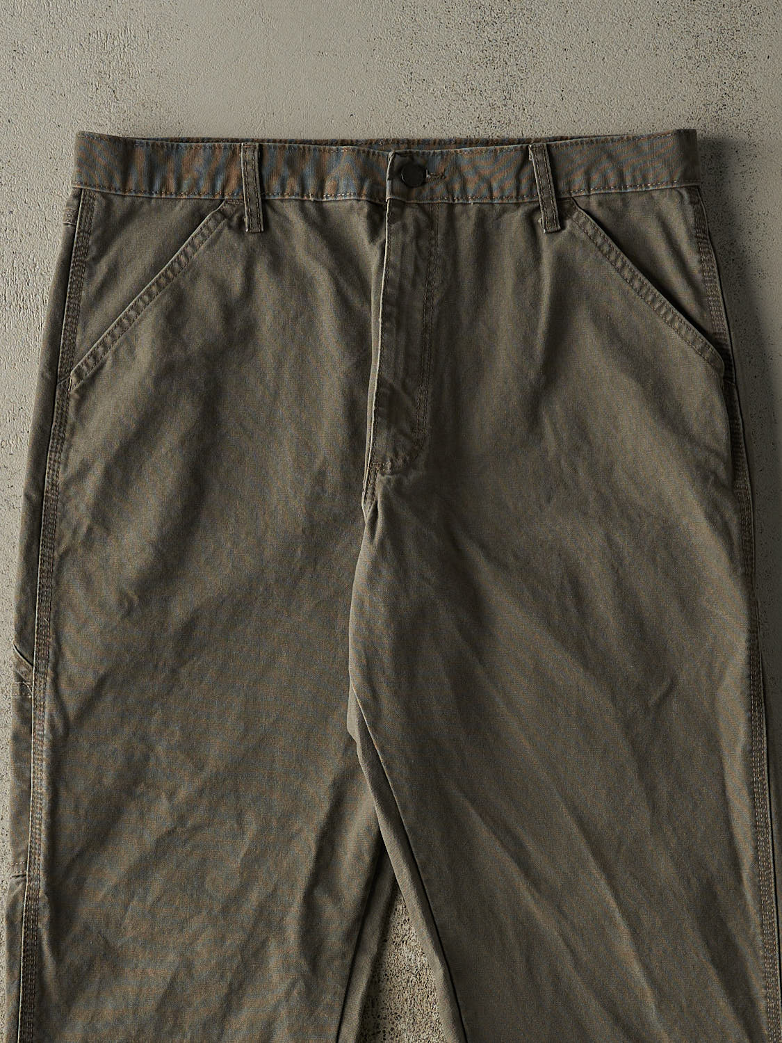 Vintage Y2K Green Rustler Carpenter Pants (35x33.5)