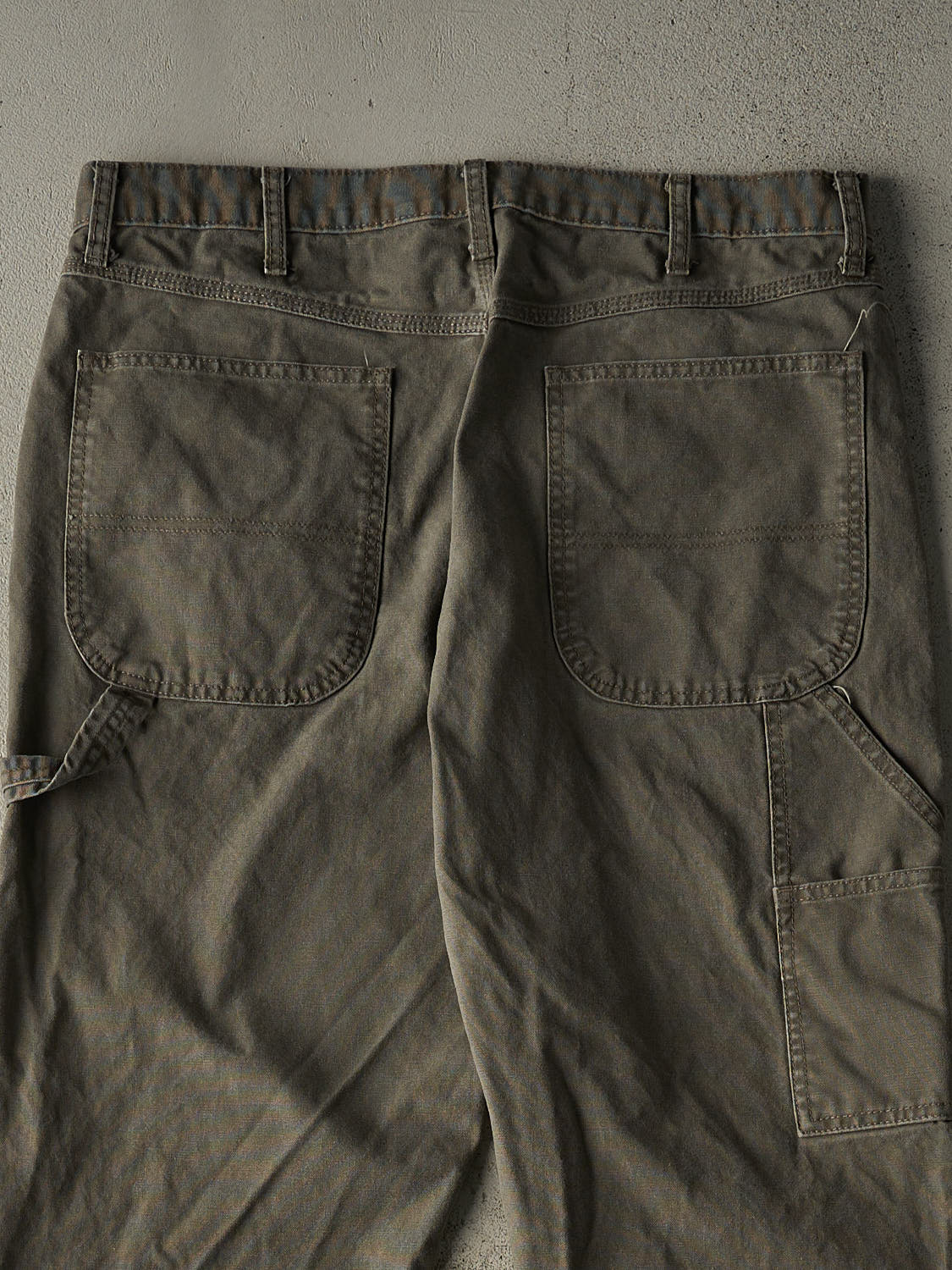 Vintage Y2K Green Rustler Carpenter Pants (35x33.5)