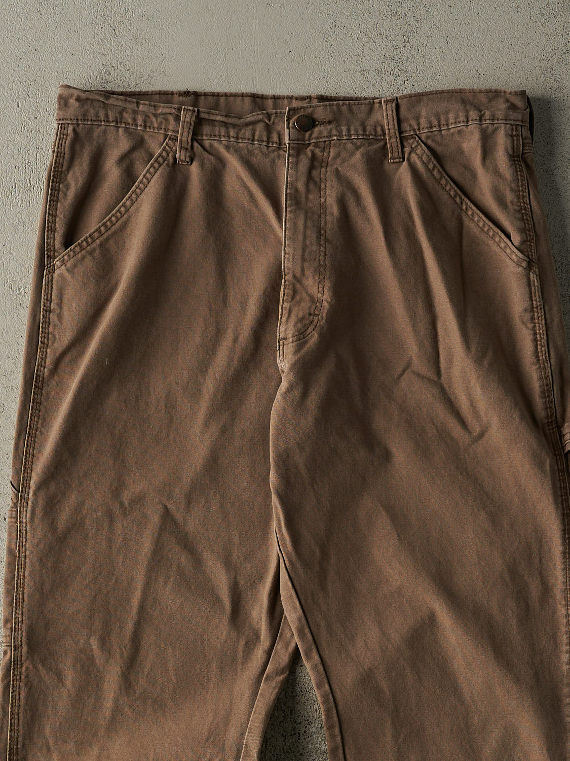 Vintage 90s Brown Rustler Carpenter Pants (35x32)