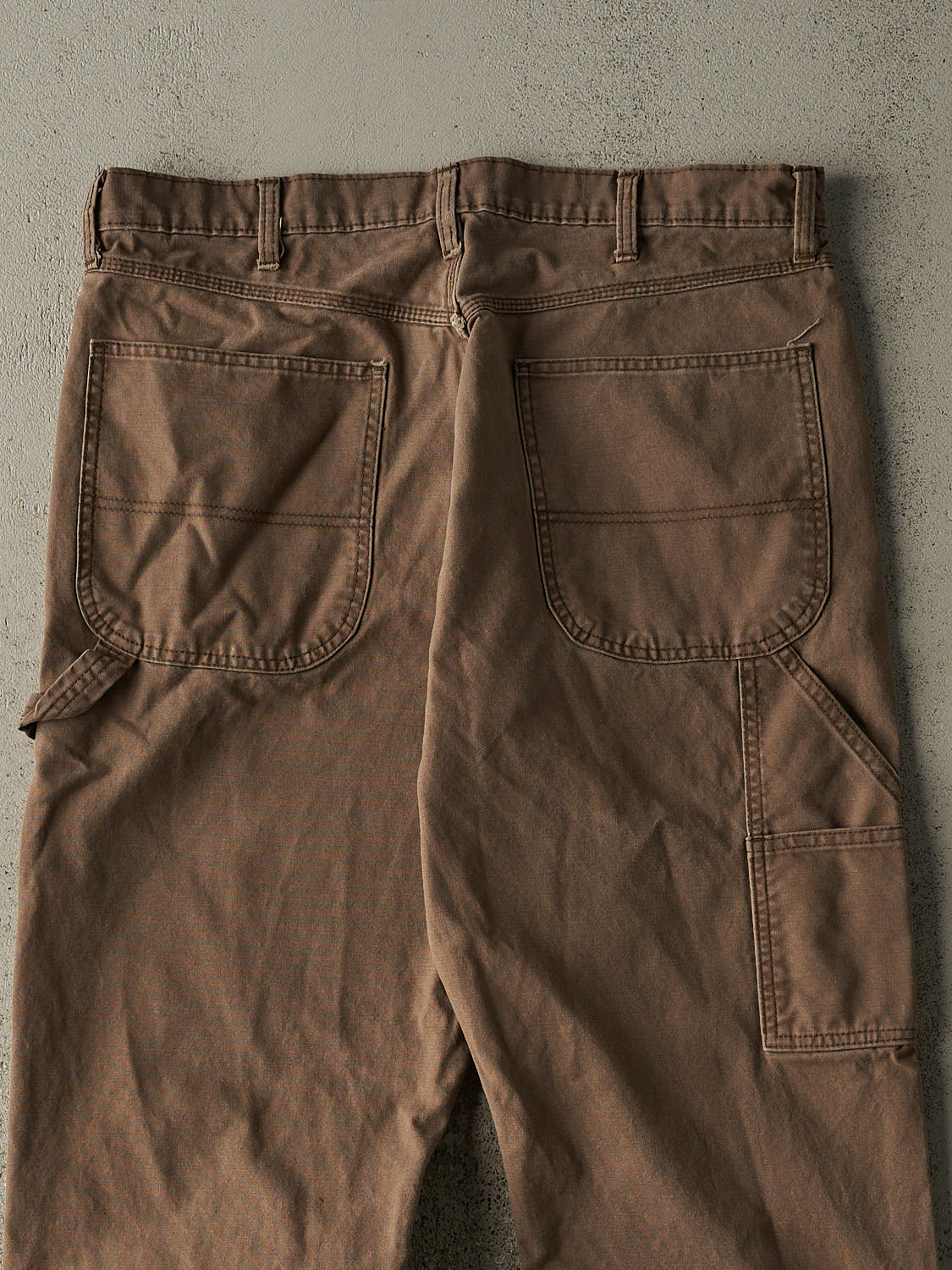 Vintage 90s Brown Rustler Carpenter Pants (35x32)