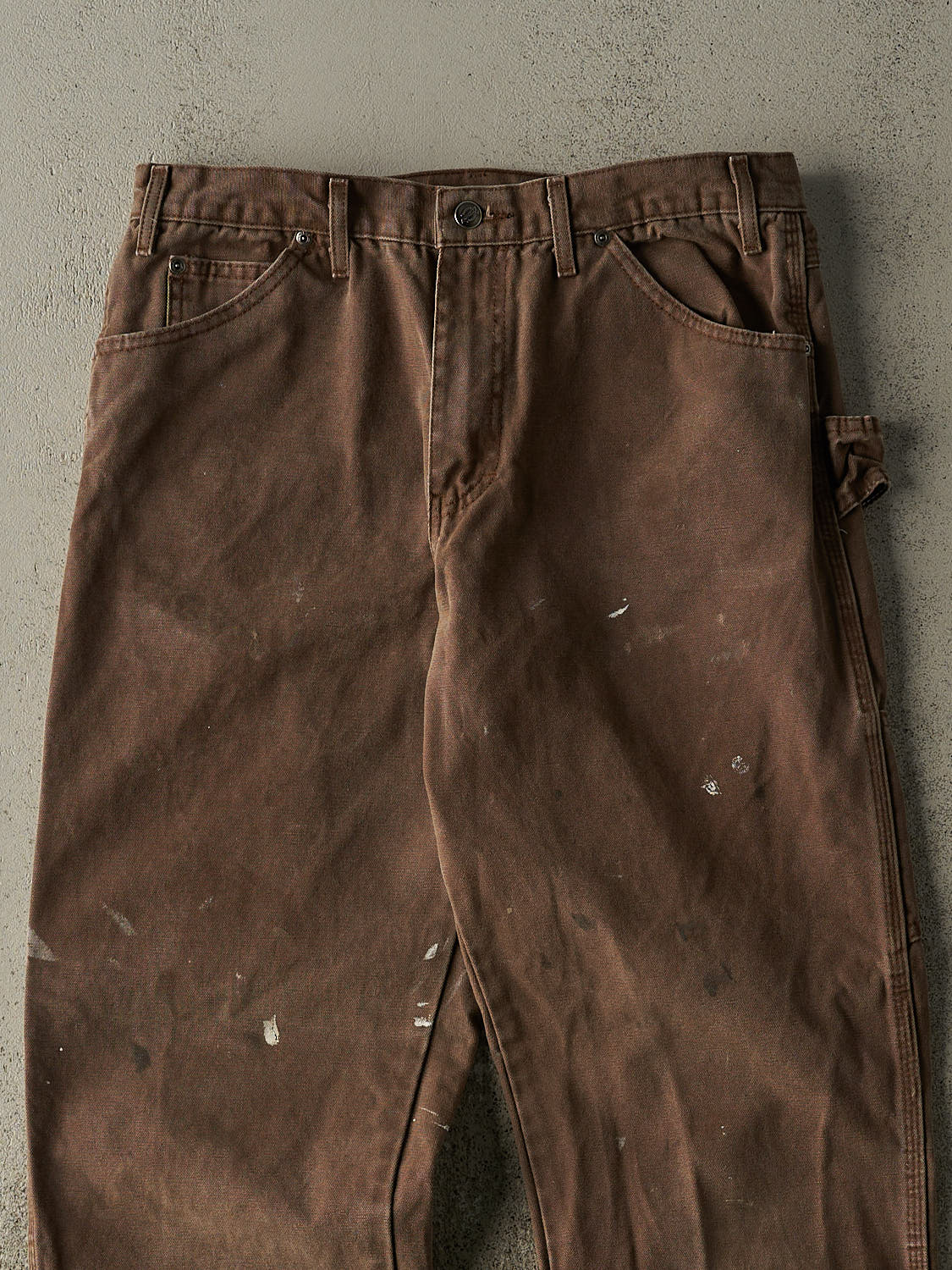 Vintage 90s Brown Dickies Carpenter Pants (33x31.5)