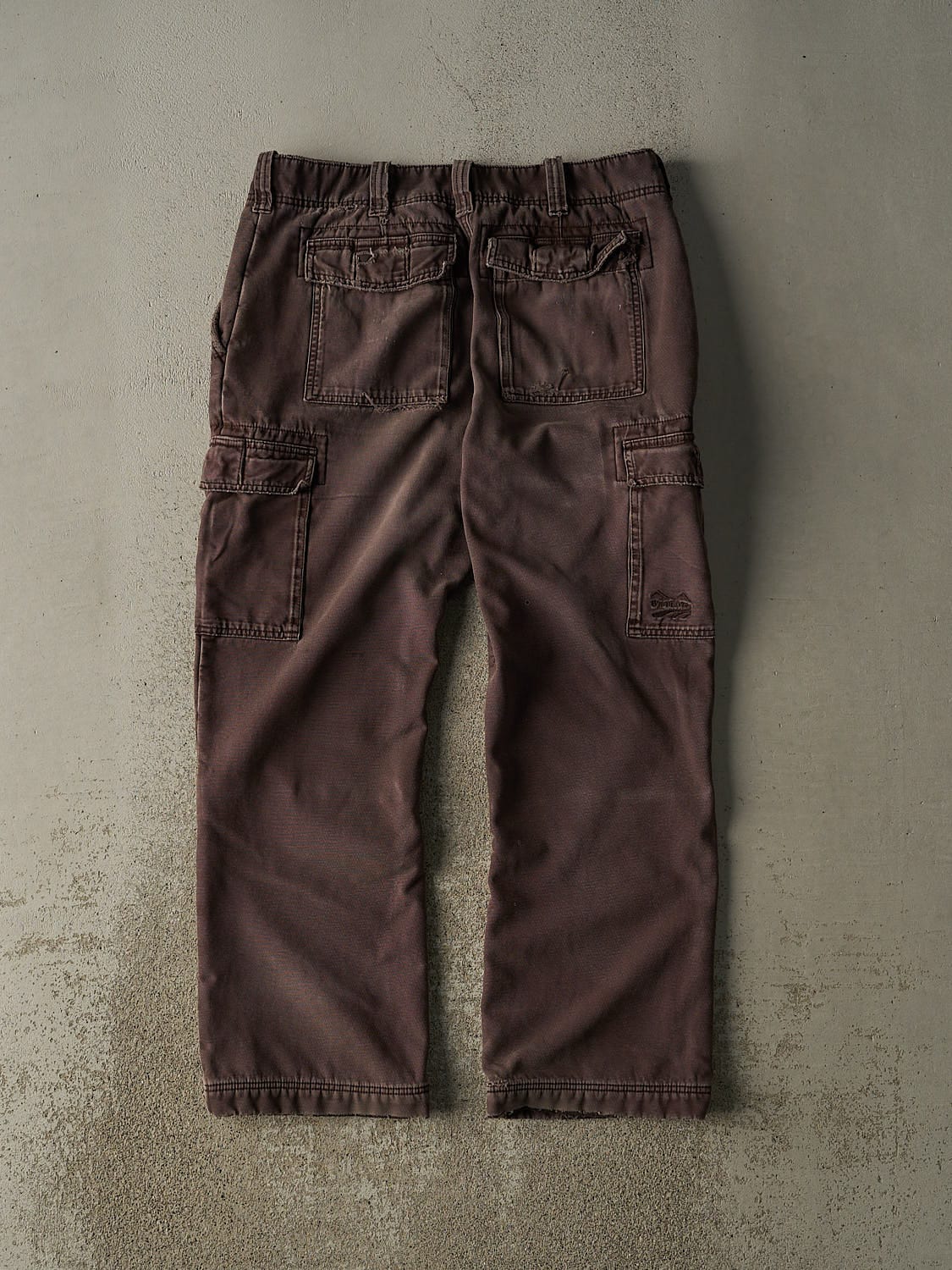 Vintage 90s Brown Wind River Cargo Fleece Lined Work Pants (34x30)