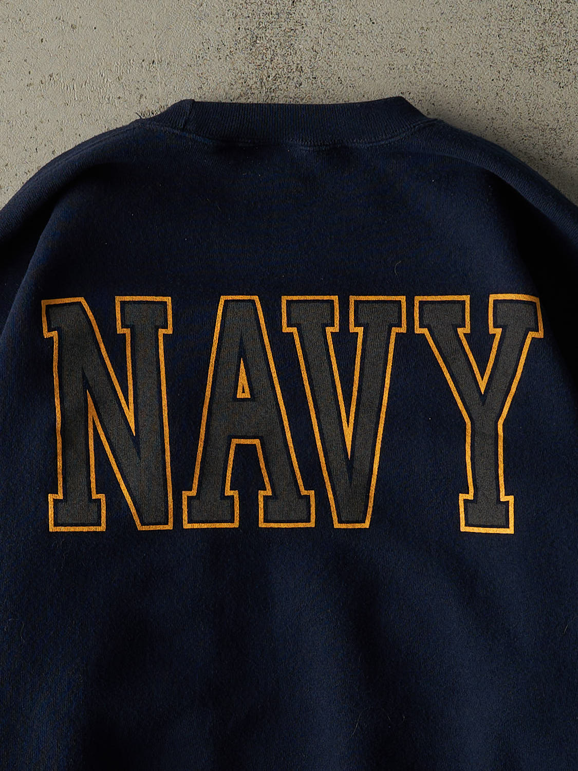 Vintage 90s Navy Blue United States Navy Crewneck (XL)