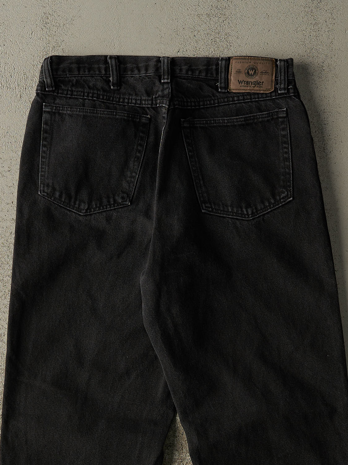 Vintage 90s Black Wrangler Denim Pants (32x31)