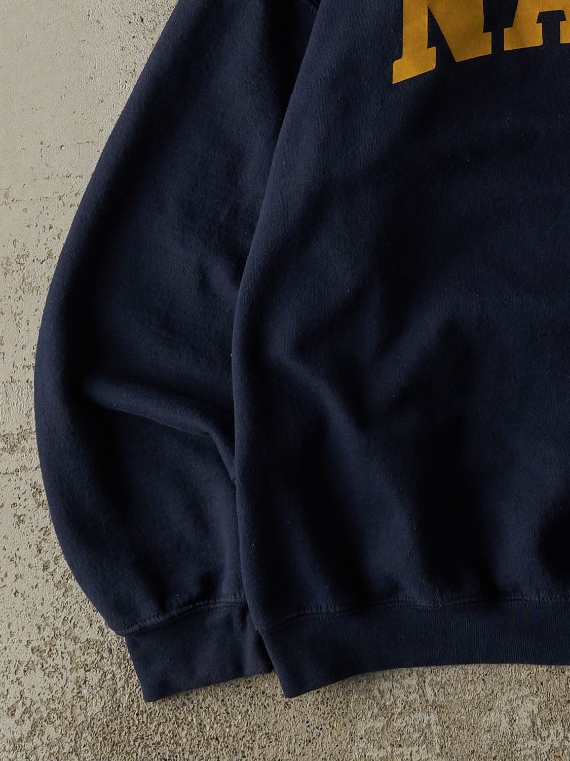 Vintage 90s Navy Blue United States Navy Crewneck (M/L)