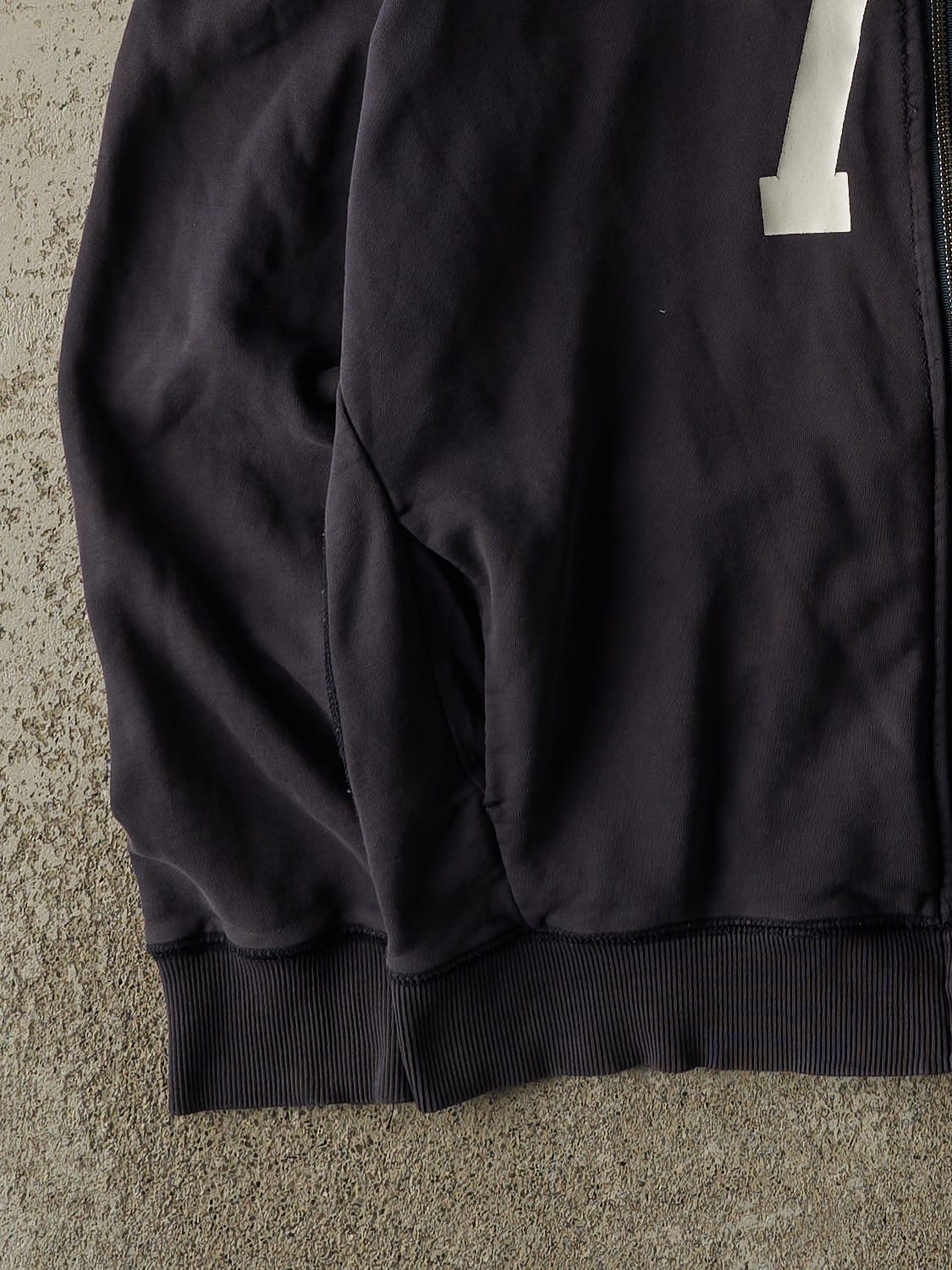 Vintage Y2K Navy Blue Diesel Zip Up Hoodie (M/L)