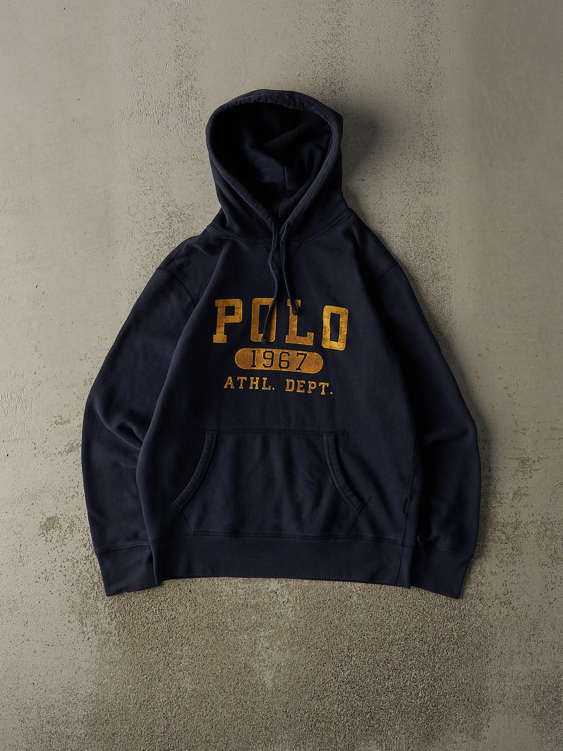 Vintage Y2K Navy Blue Polo Ralph Lauren Hoodie (S/M)