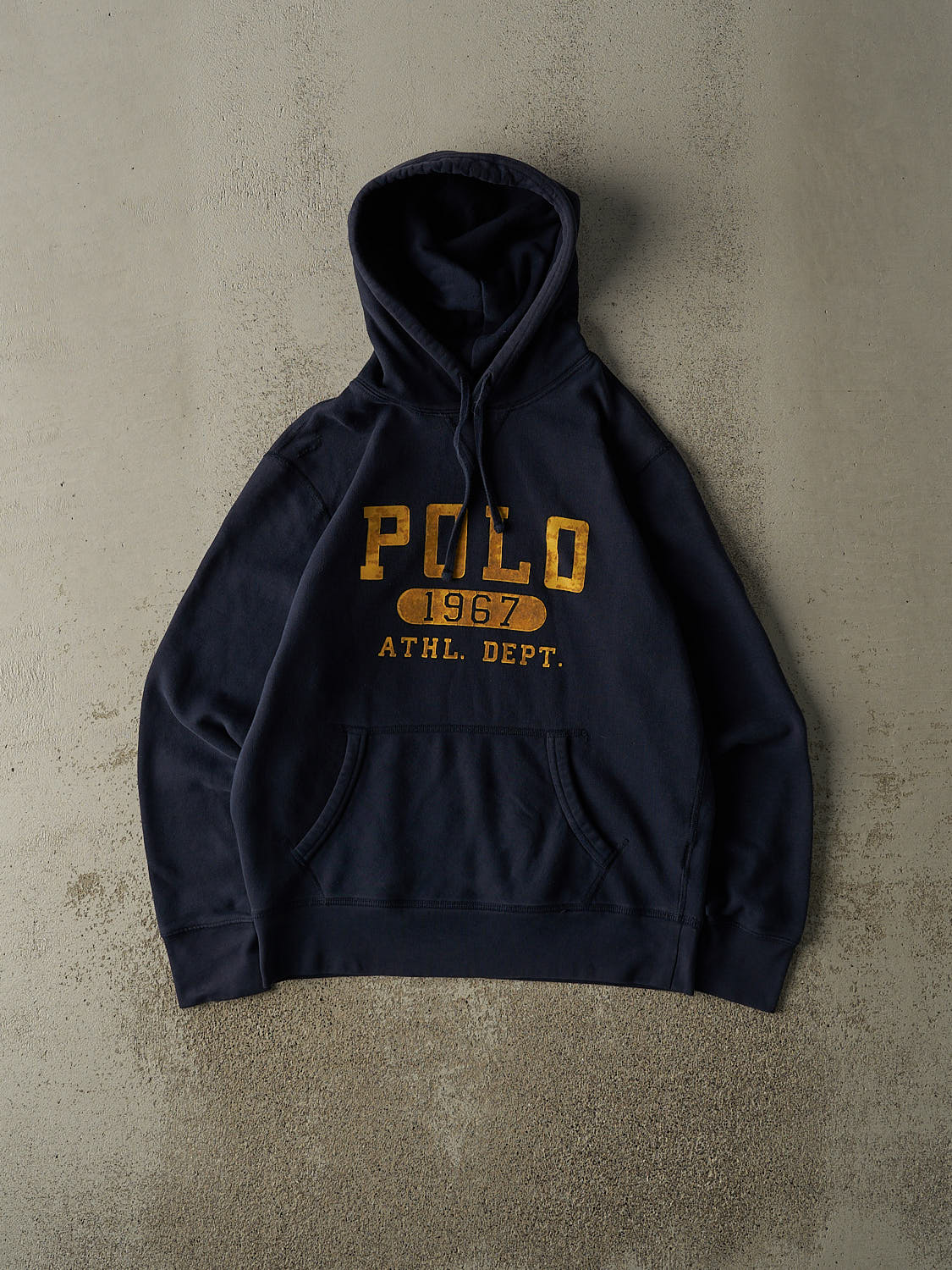 Vintage Y2K Navy Blue Polo Ralph Lauren Hoodie (S/M)