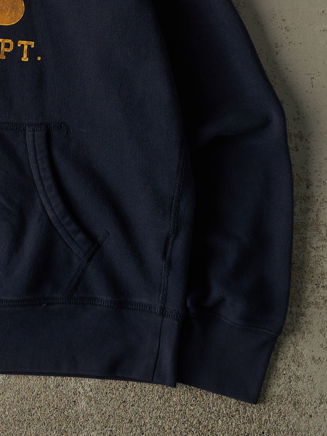 Vintage Y2K Navy Blue Polo Ralph Lauren Hoodie (S/M)