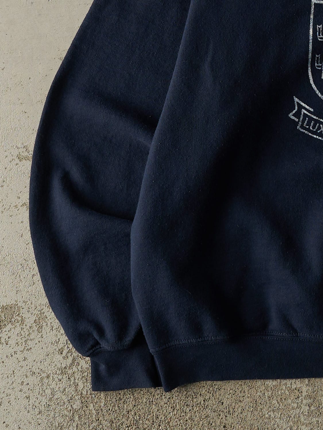 Vintage Y2K Navy Blue Yale University Crewneck (L)