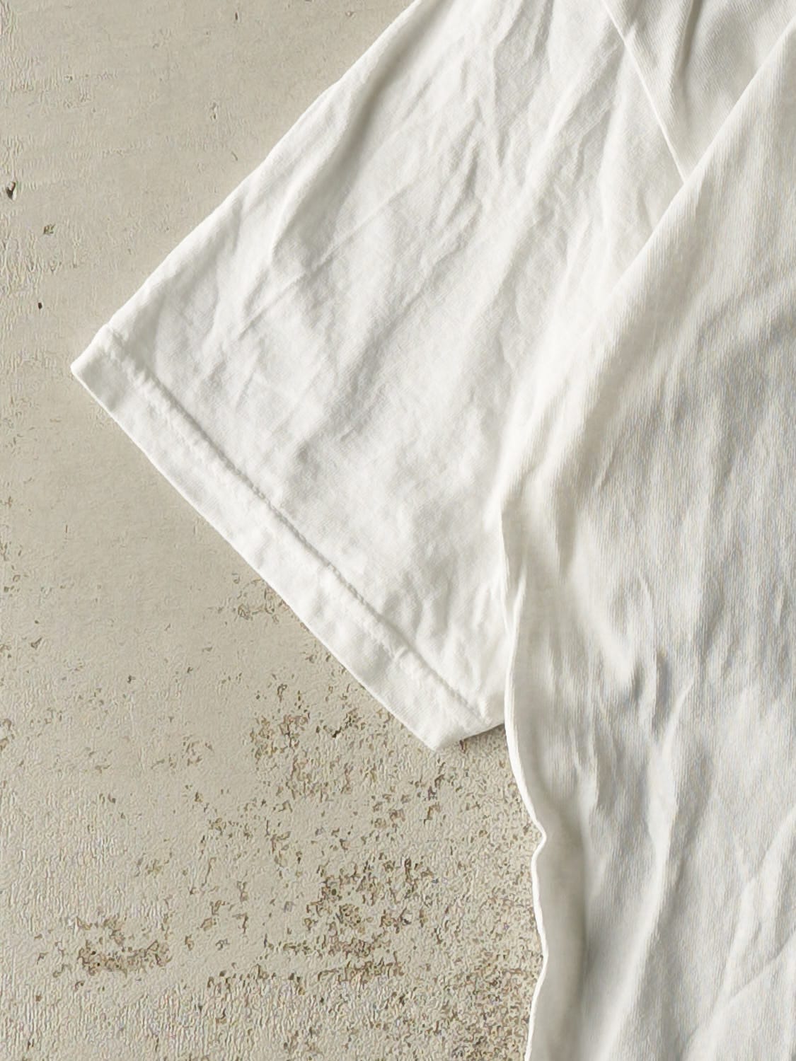Vintage 90s White Budweiser Tee (L/XL)