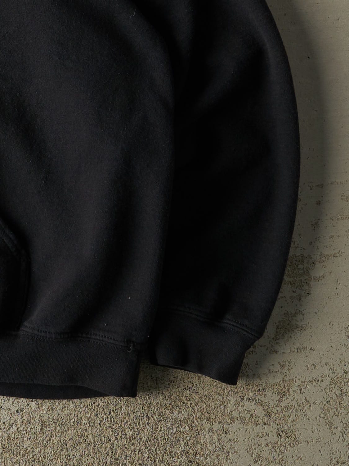 Vintage 90s Black John Deere Hoodie (XL)