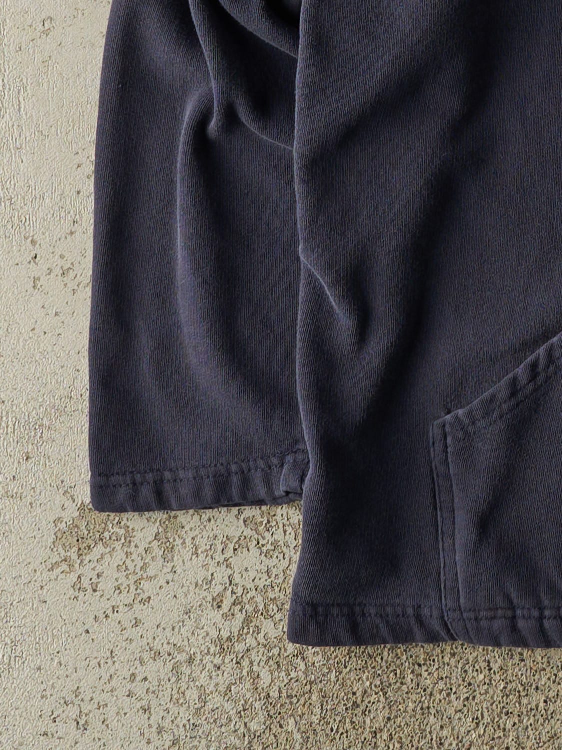 Vintage Y2K Navy Blue Boca Hoodie (M/L)