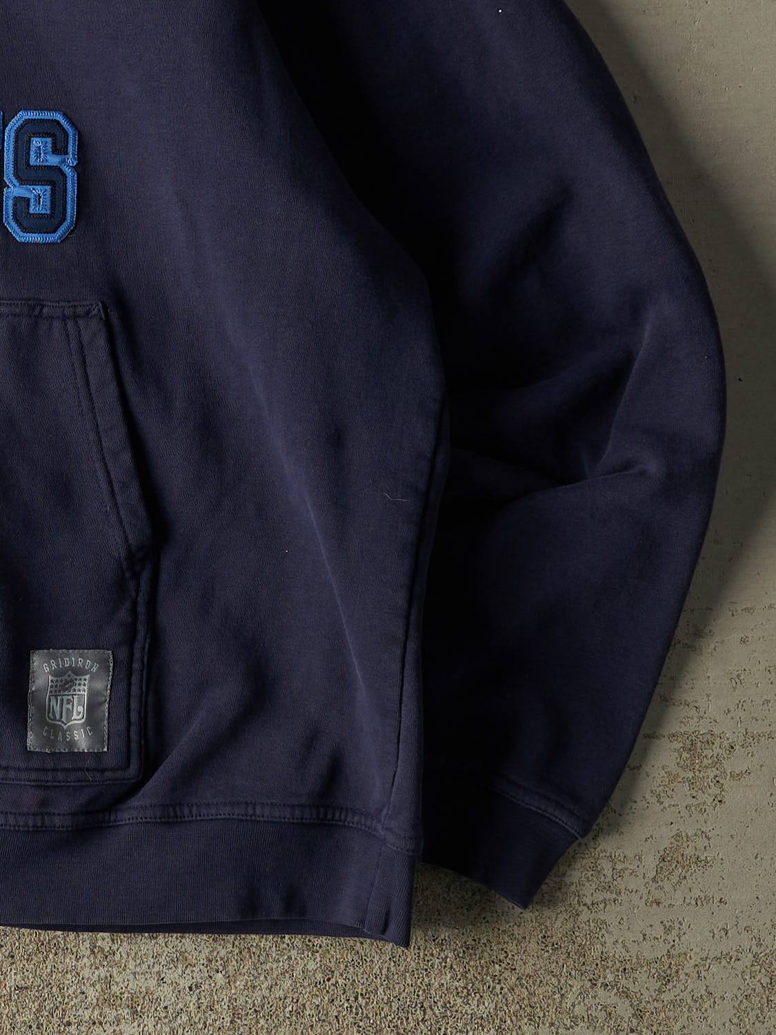 Vintage Y2K Navy Blue Tennessee Titans Hoodie (XL/XXL)